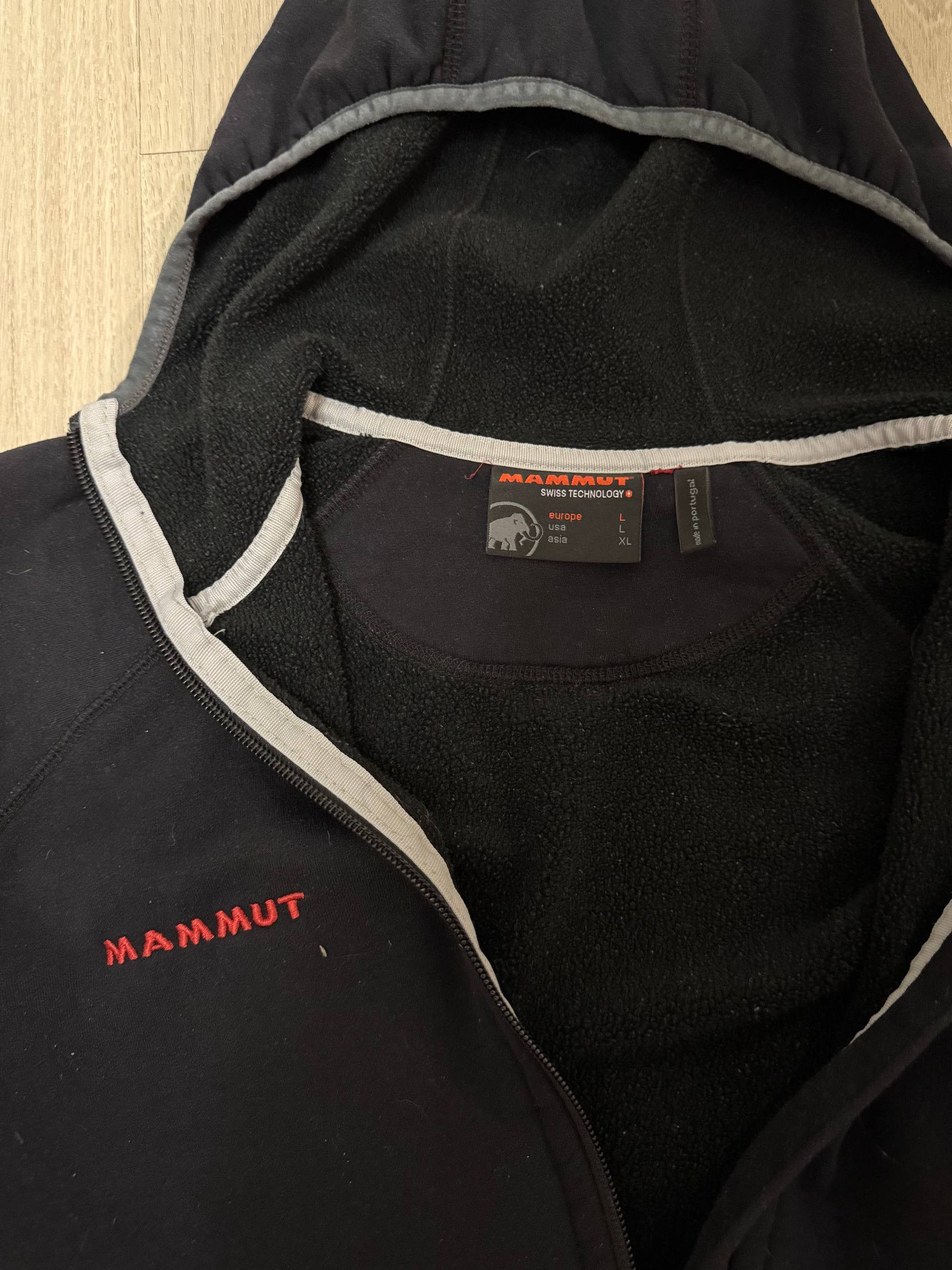 Mammut MAMMUT Womens GORE WINDSTOPPER Black Hoody Softshell Jacket Size L / US 10 / IT 46 - 4 Thumbnail