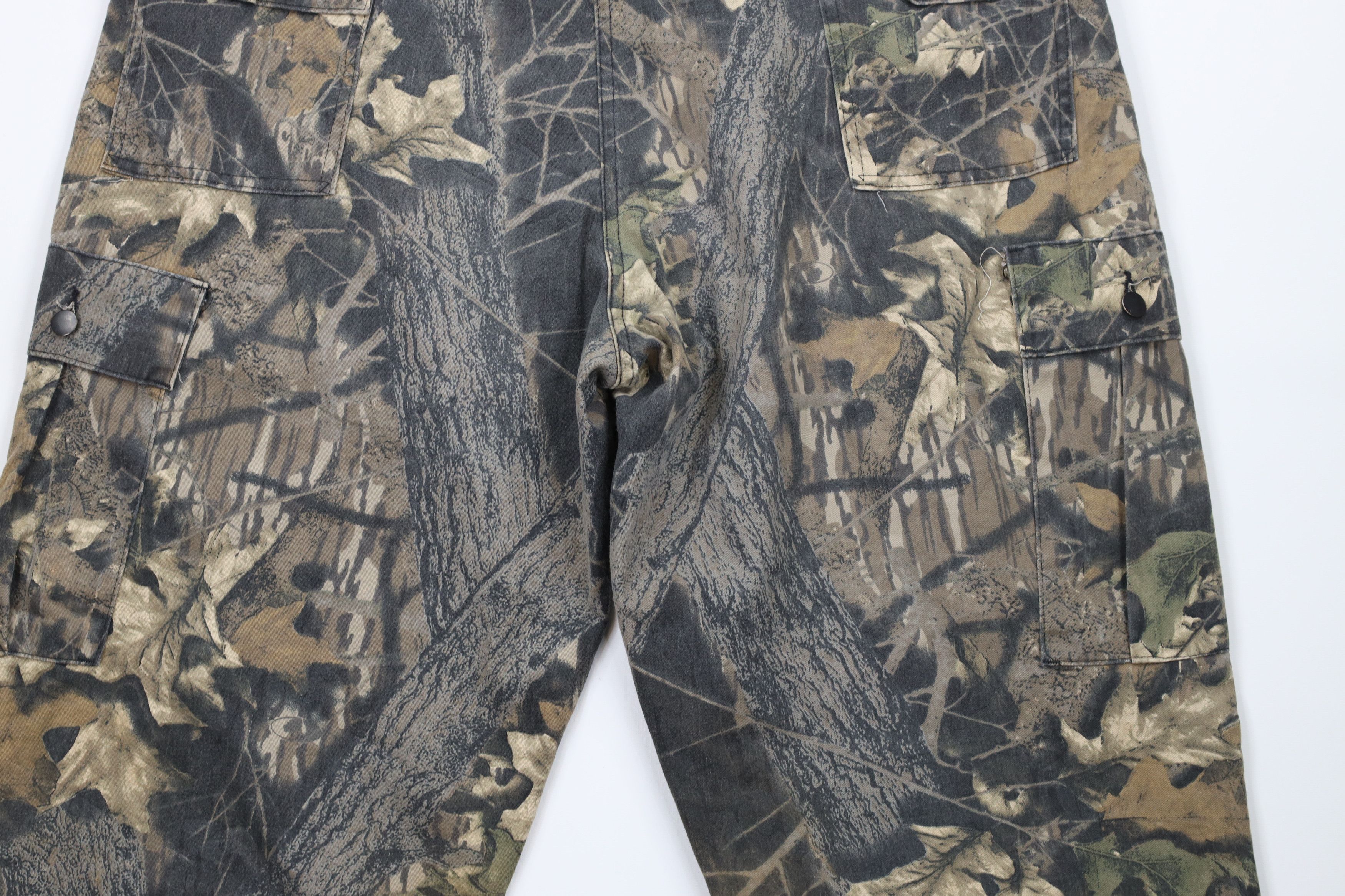 Vintage Vintage 90s Streetwear Camouflage Wide Leg Cargo Pants USA Size US 40 / EU 56 - 10 Thumbnail