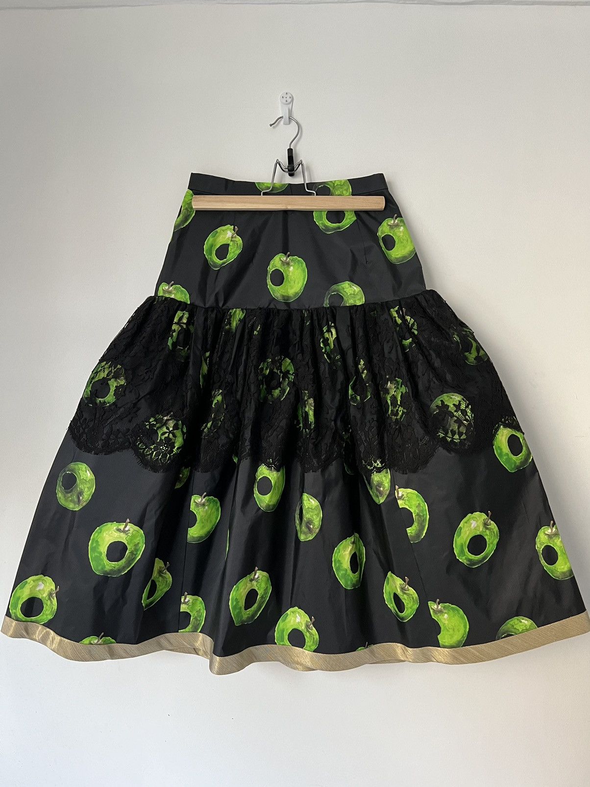Undercover UNDERCOVER Apple Print A-Line Skirt Size 27" / US 4 / IT 40 - 6 Thumbnail