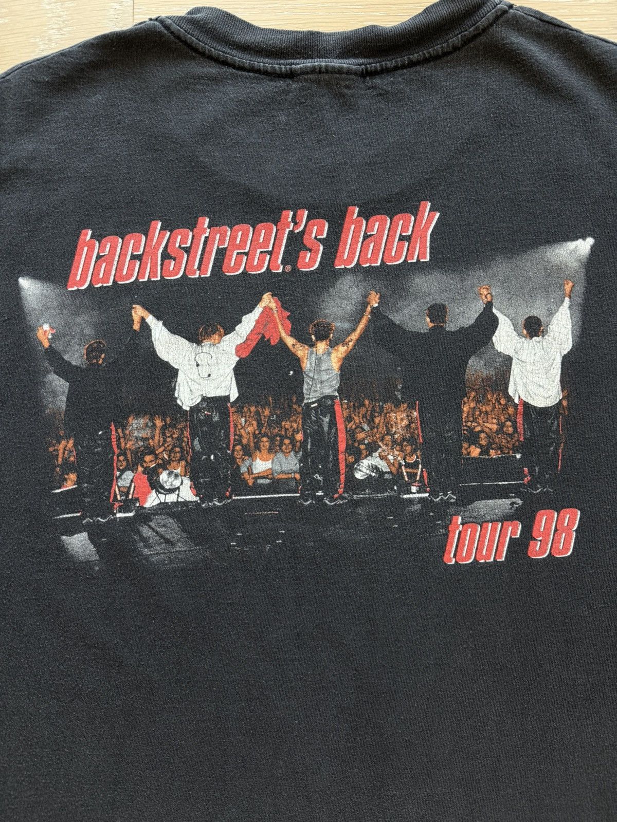 Vintage Vintage Backstreet Boys Backstreet’s Back ‘98 Tour Size US L / EU 52-54 / 3 - 4 Thumbnail