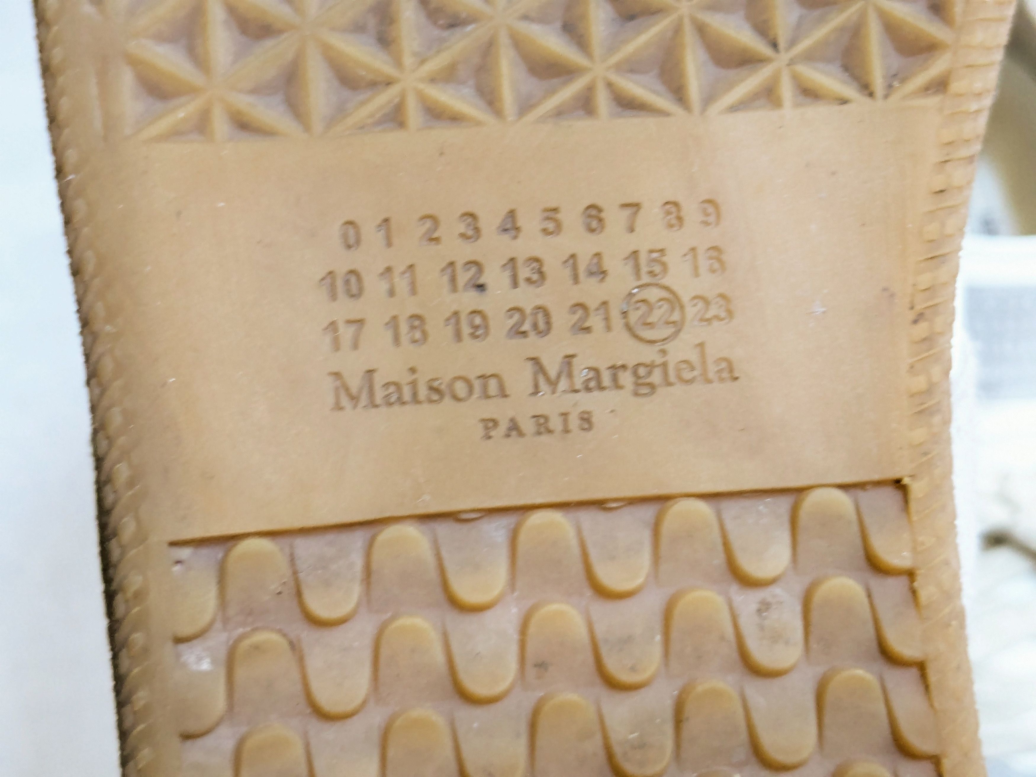 Maison Margiela Replica sneakers GATs Maison Margiela White Gray 13 46 Size US 13 / EU 46 - 16 Thumbnail