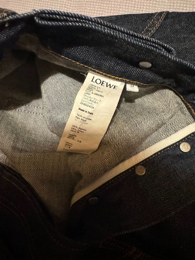 Loewe Loewe High waist denim trousers Size 33" - 2 Thumbnail