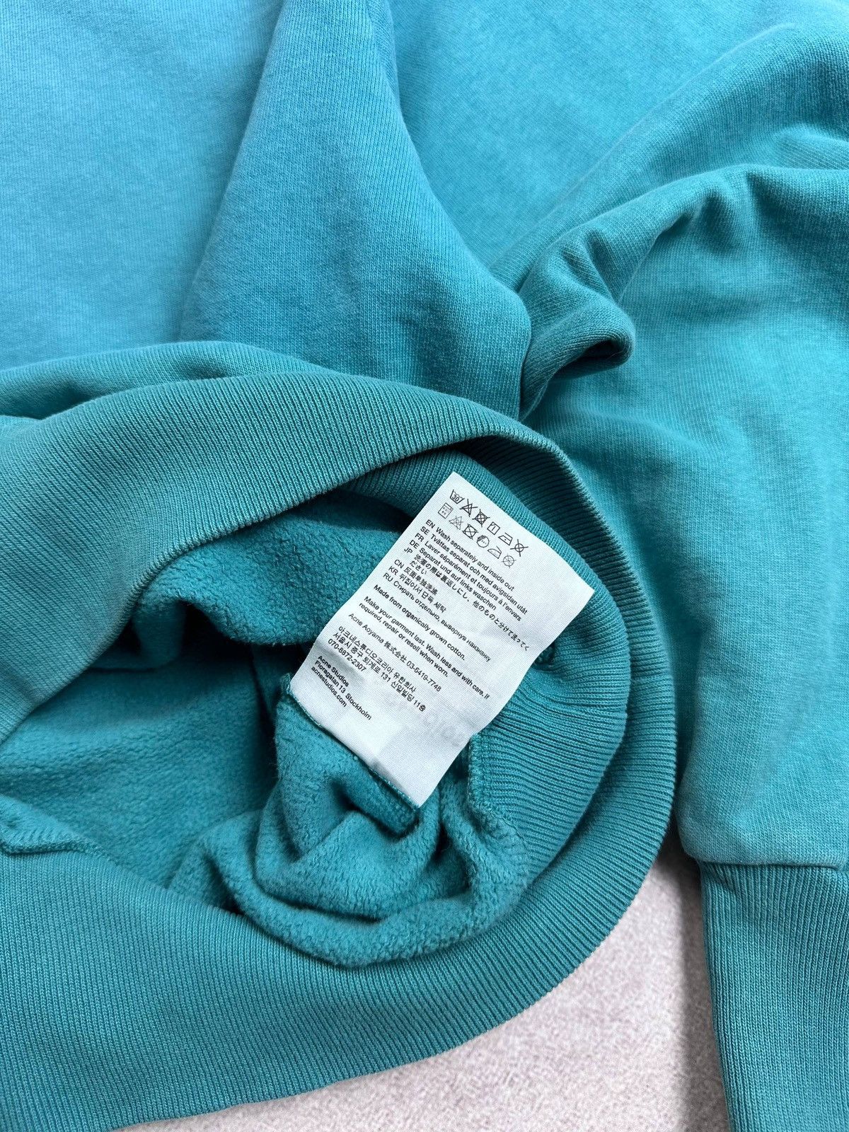 Acne Studios Acne Studios Patch Face Sweatshirt XS Size US XS / EU 42 / 0 - 8 Thumbnail