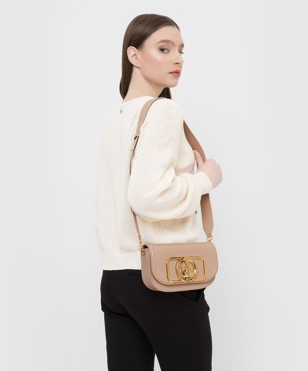 Lanvin o1y0326 Size : OS / Crossbody Bag in Beige Size ONE SIZE - 4 Thumbnail