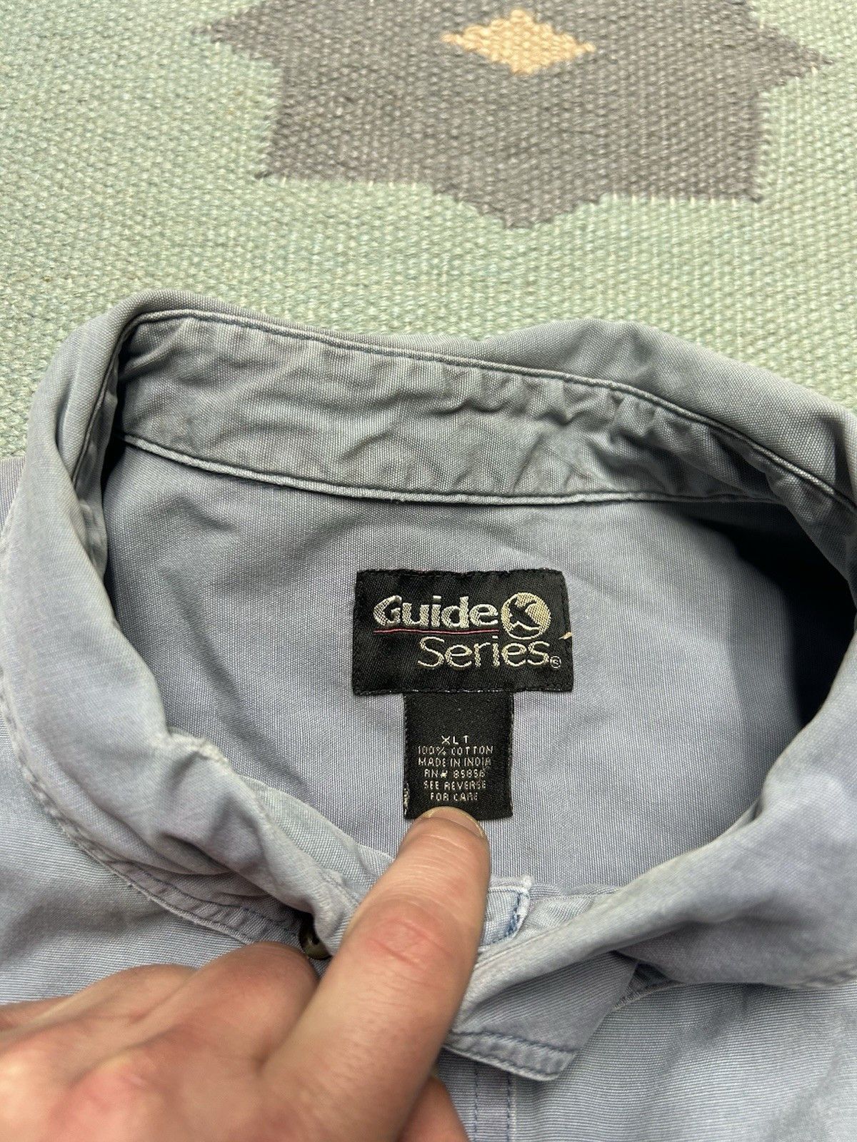 Vintage Gander mountain guide series button shirt outdoor XL tall Size US XL / EU 56 / 4 - 5 Thumbnail