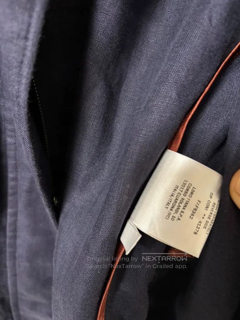 Loro Piana Loro Piana Linen Traveler's Jacket Size XS / US 0-2 / IT 36-38 - 4 Thumbnail