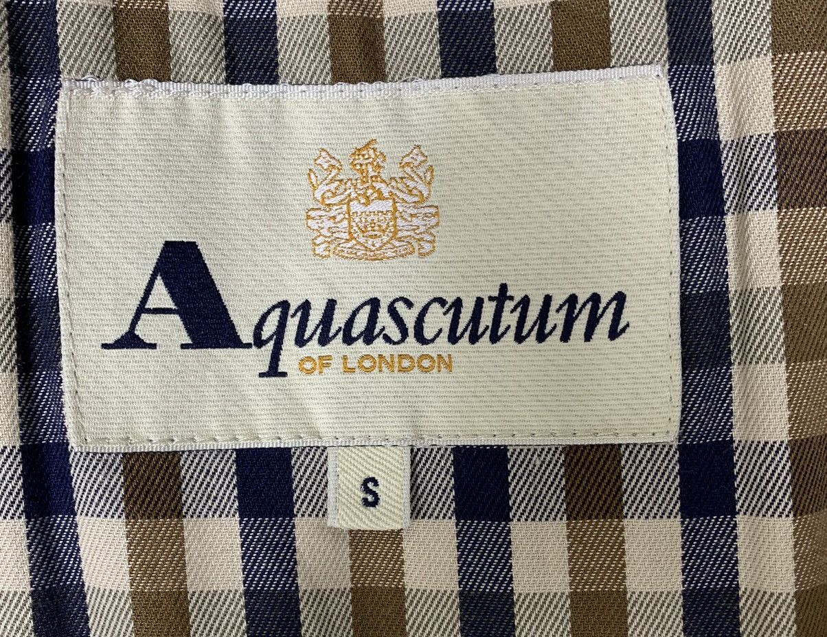 Aquascutum Aquascutum Quilted Designer Long Coat Colour Black Size S Size S / US 4 / IT 40 - 9 Thumbnail