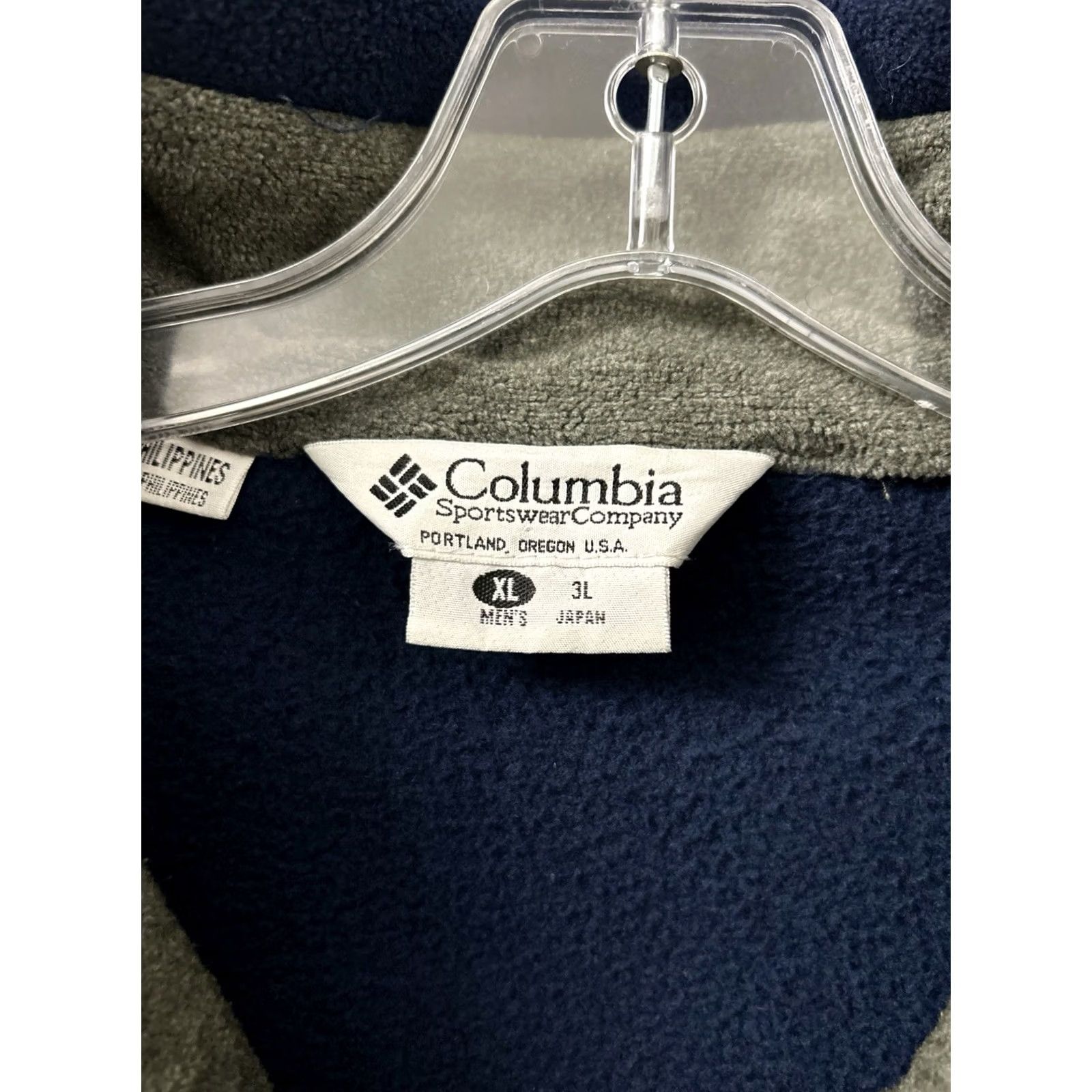 Vintage VINTAGE Columbia Bugaboo Interchange Jacket Mens XL Navy 3 In 1 Windbreaker Size US XL / EU 56 / 4 - 5 Thumbnail