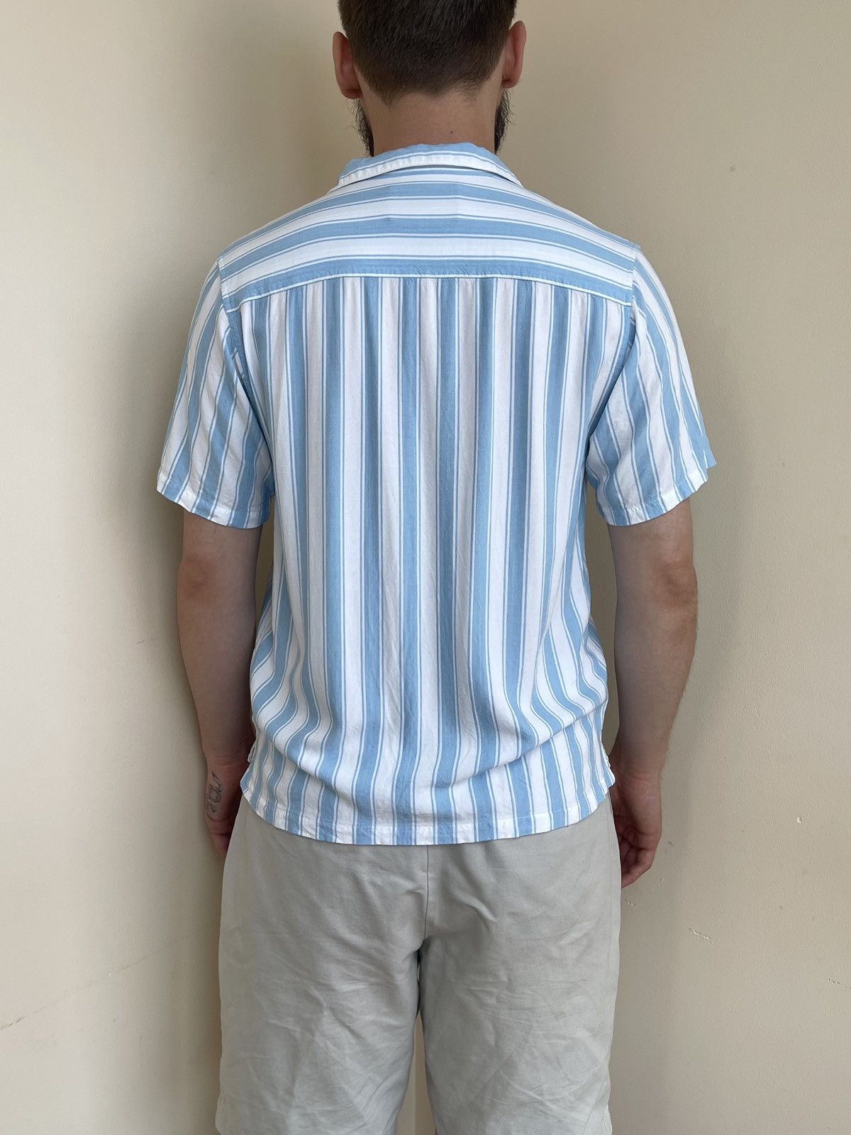 Carhartt Wip Carhartt WIP Viscose Striped Short Sleeve Esper Shirt 2019 Size US M / EU 48-50 / 2 - 4 Thumbnail