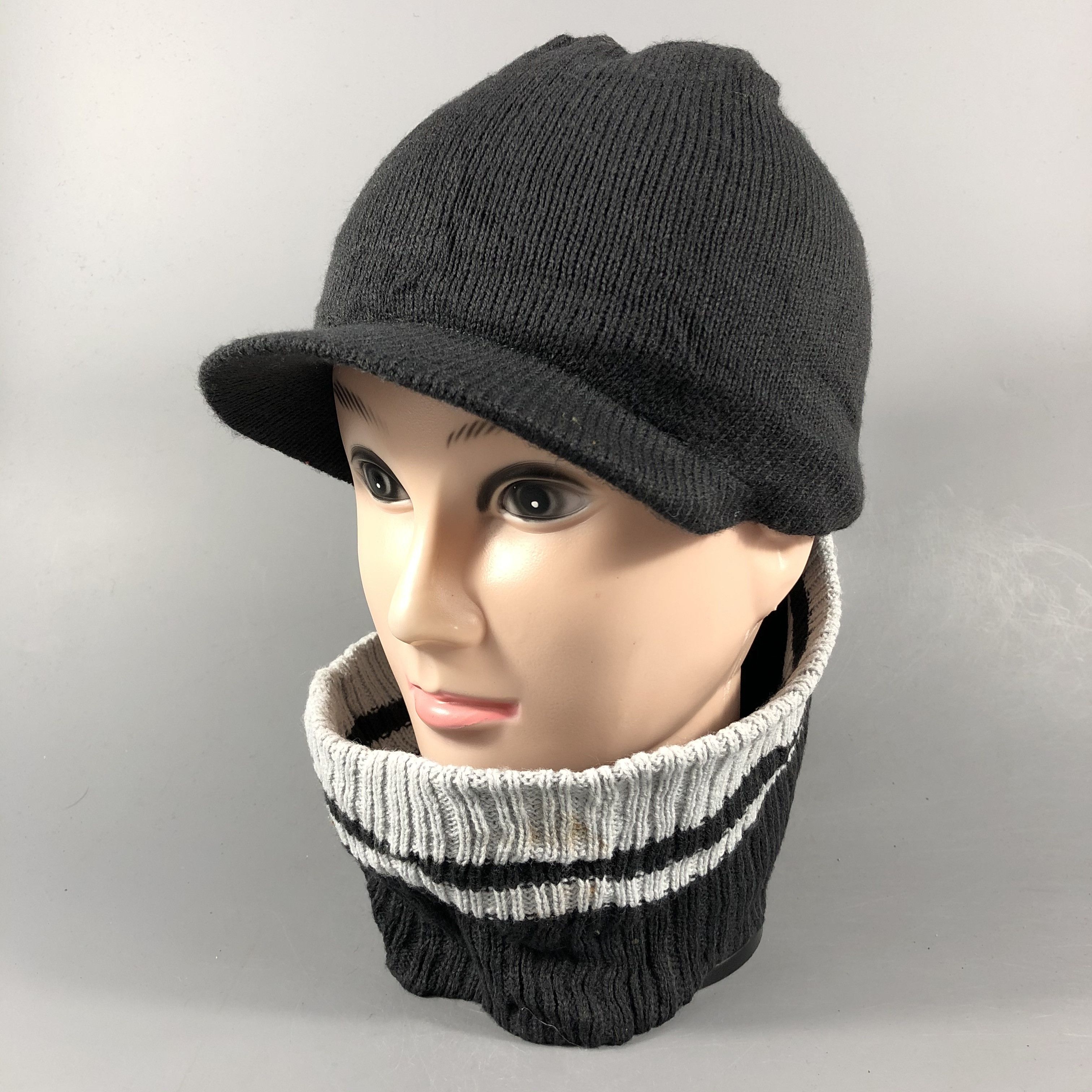 Japanese Brand Estivo Beanies Scarf Balaclava Mask Knitted Hat Size ONE SIZE - 2 Thumbnail