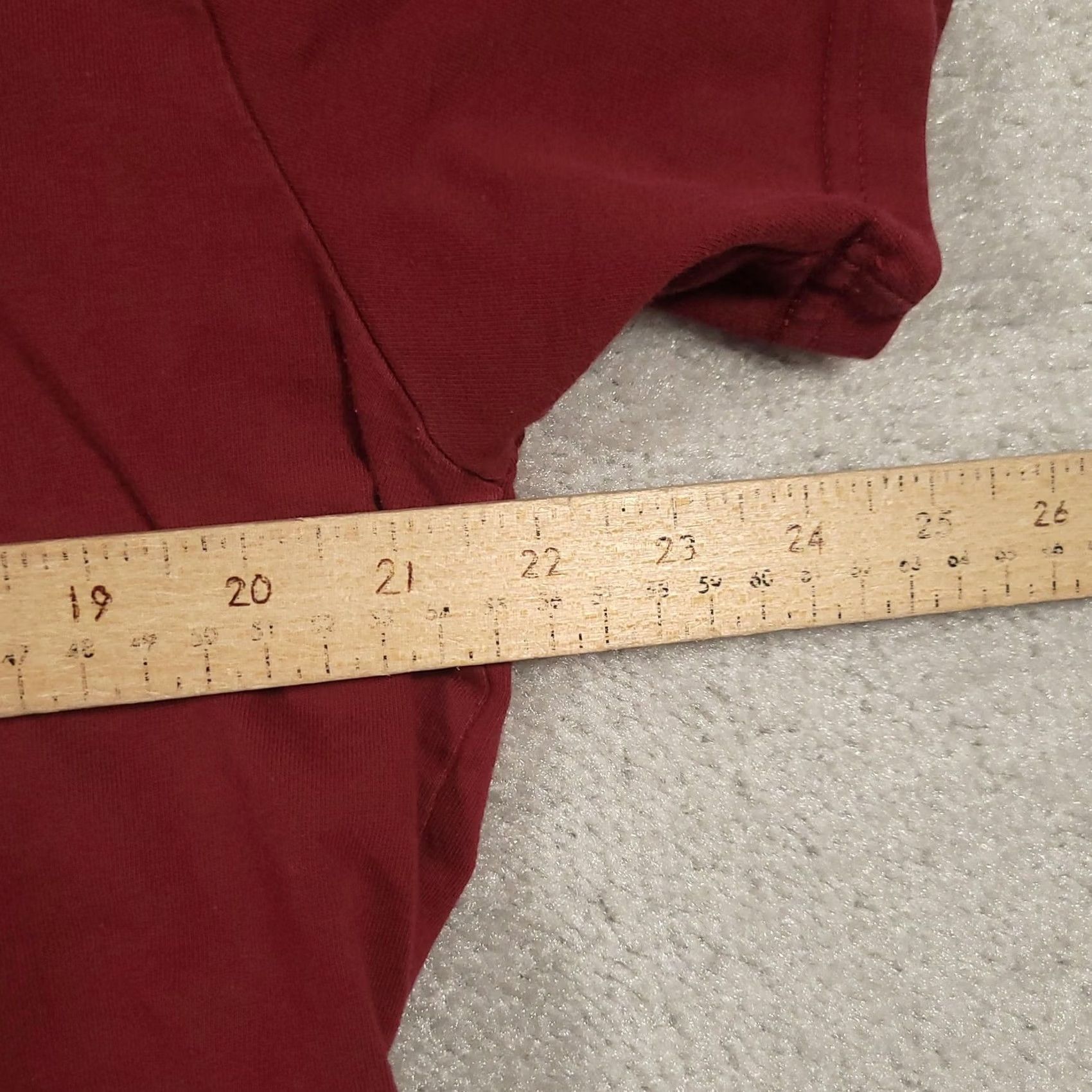 Levi's Levi's Shirt Mens XL Burgundy Mountain Graphic Tee Crewneck Outdoor Casual Cotton Size US XL / EU 56 / 4 - 4 Thumbnail