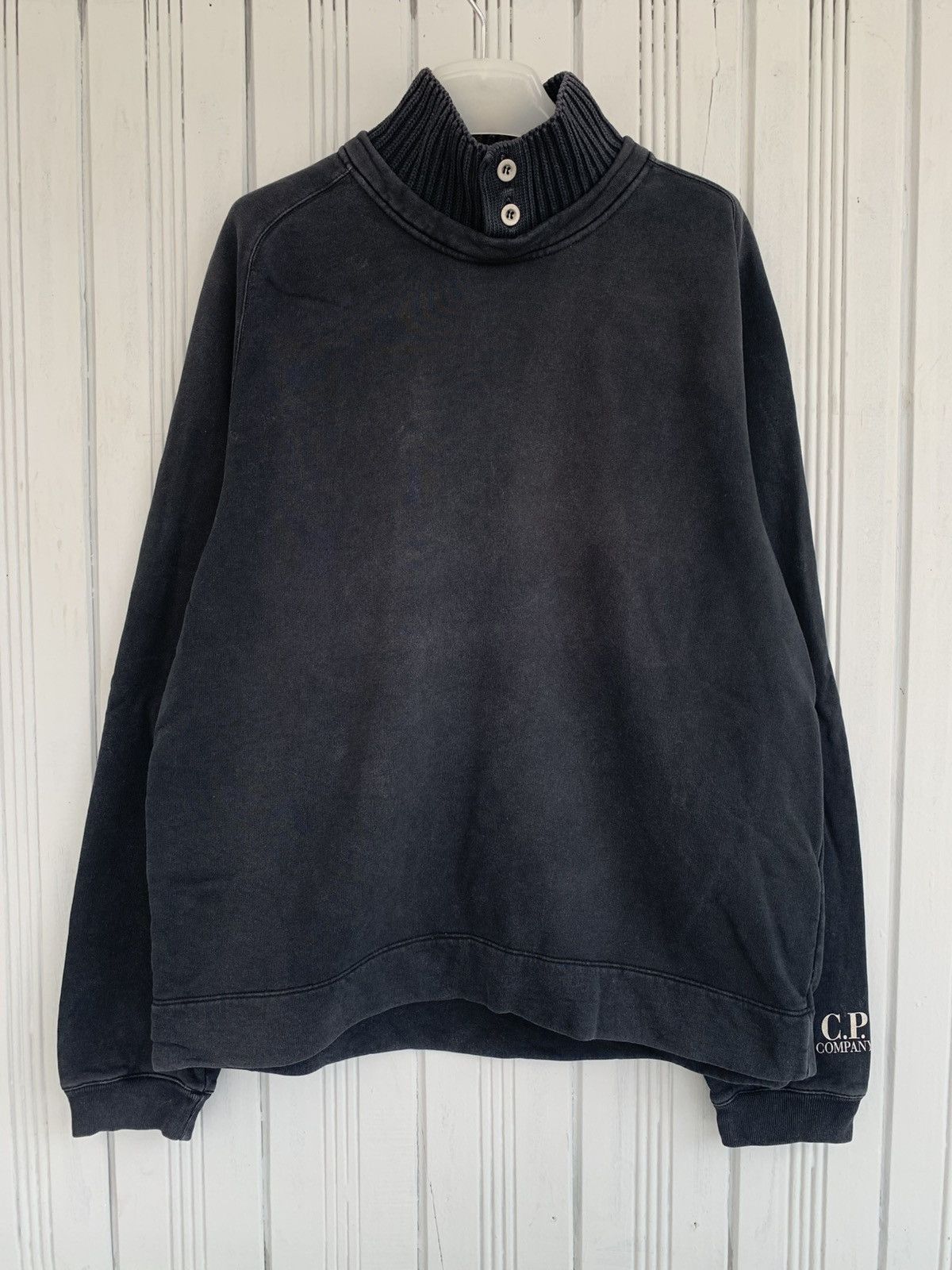 C.P. Company CP Company High Neck Ribbed Collar Sweatshirt Size US M / EU 48-50 / 2 - 1 Thumbnail