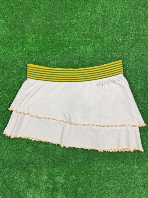 Nike Vintage Nike Soccer Brazil Mini Skirt XL Size 38" / US 16 / IT 52 - 1 Thumbnail