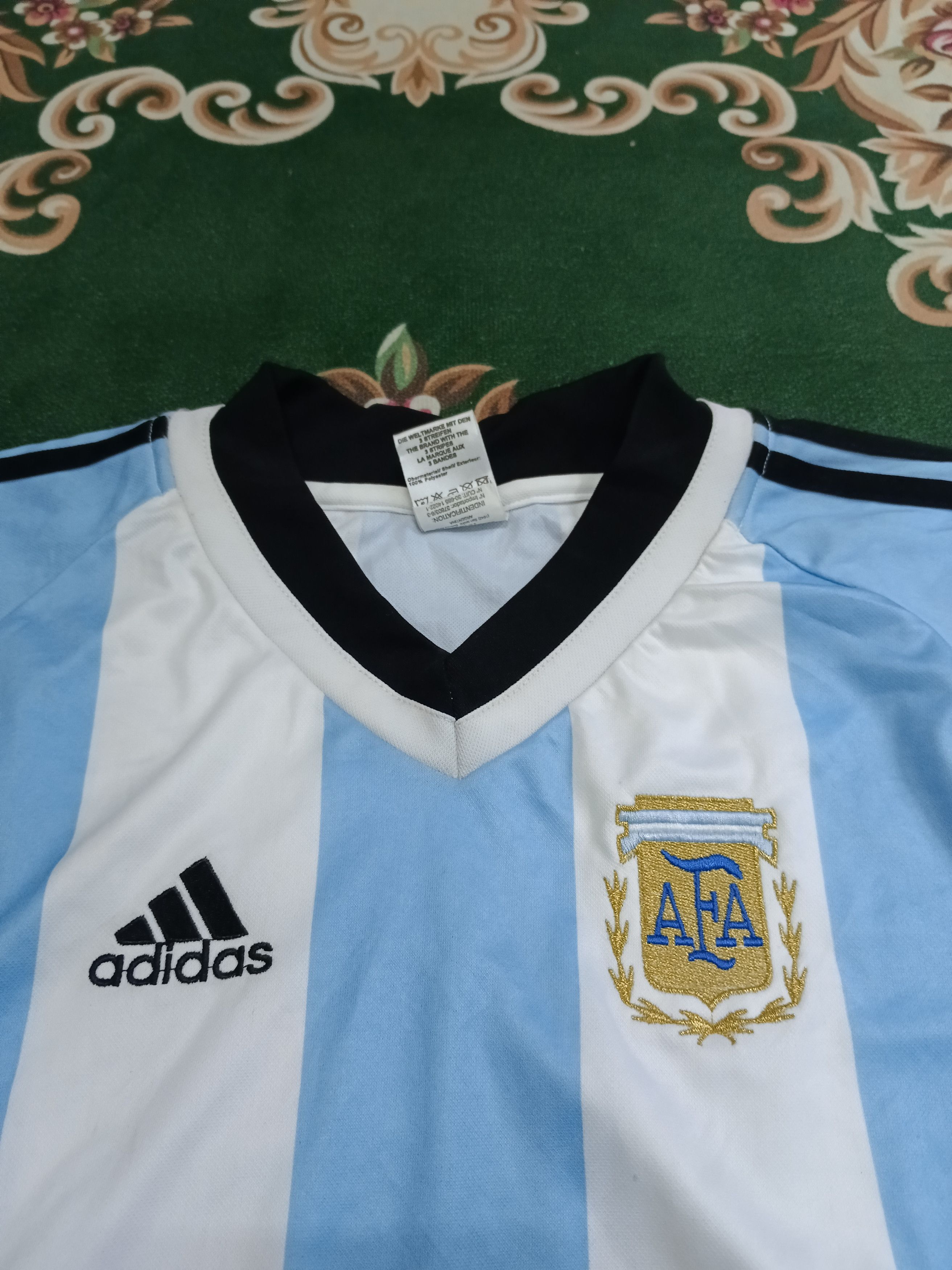 Adidas × Vintage VINTAGE Y2K ARGENTINA JERSEY Size US L / EU 52-54 / 3 - 4 Thumbnail