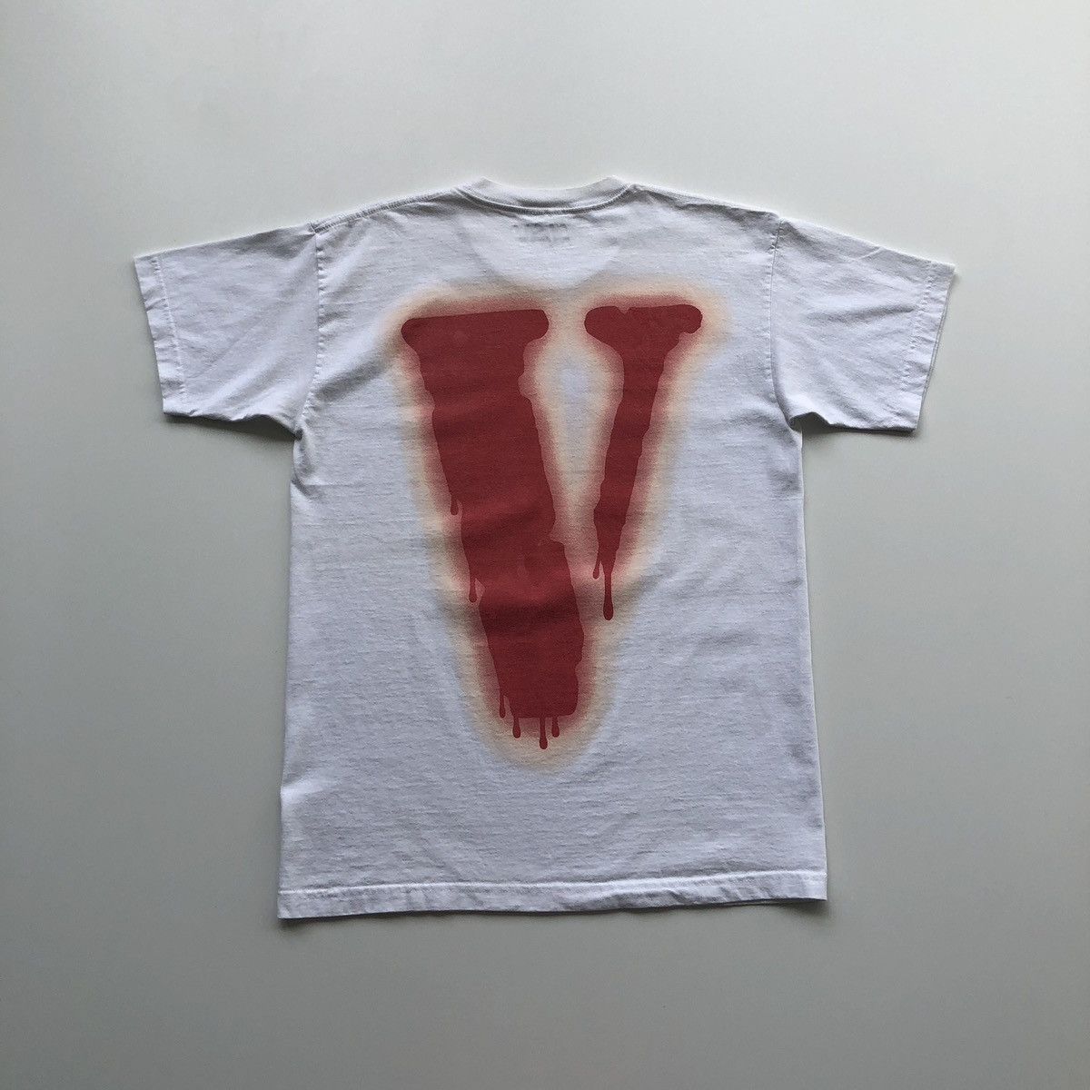 Vlone Vlone x Nav x Bad Habits FW19 Drip Printed T-Shirt White Size US L / EU 52-54 / 3 - 2 Thumbnail