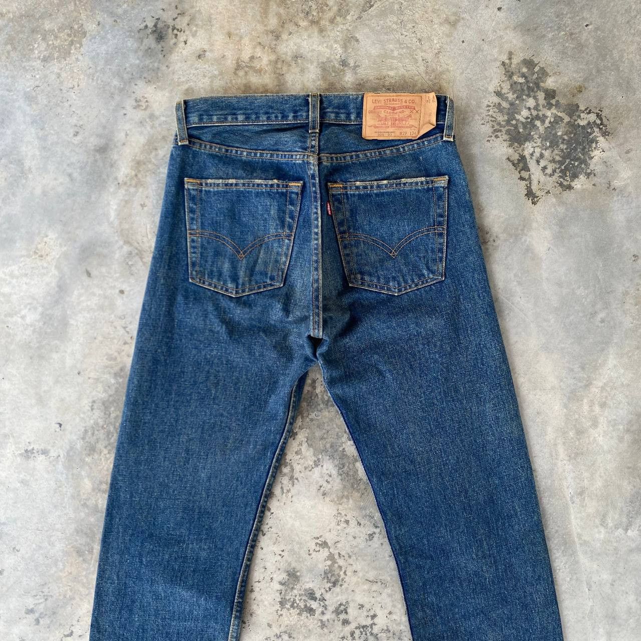 Levi's Vintage Clothing VINTAGE 00S LEVIS 505 BLUE RUSTY WASH W29X30"(J09-04) Size US 29 - 6 Thumbnail