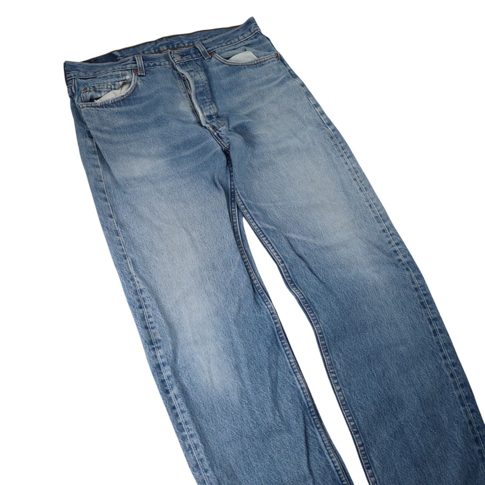 Levi's × Vintage Vintage Levis 501 Denim Jeans Size US 38 / EU 54 - 3 Thumbnail