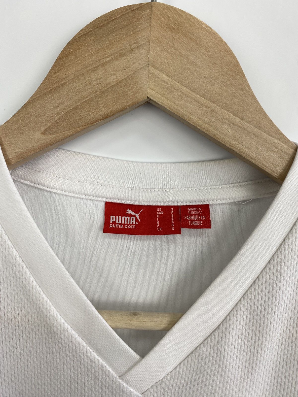 Puma 🇵🇱 Vintage 2008 Puma Polska Poland Soccer Jersey T-Shirt Rare Size US S / EU 44-46 / 1 - 5 Thumbnail