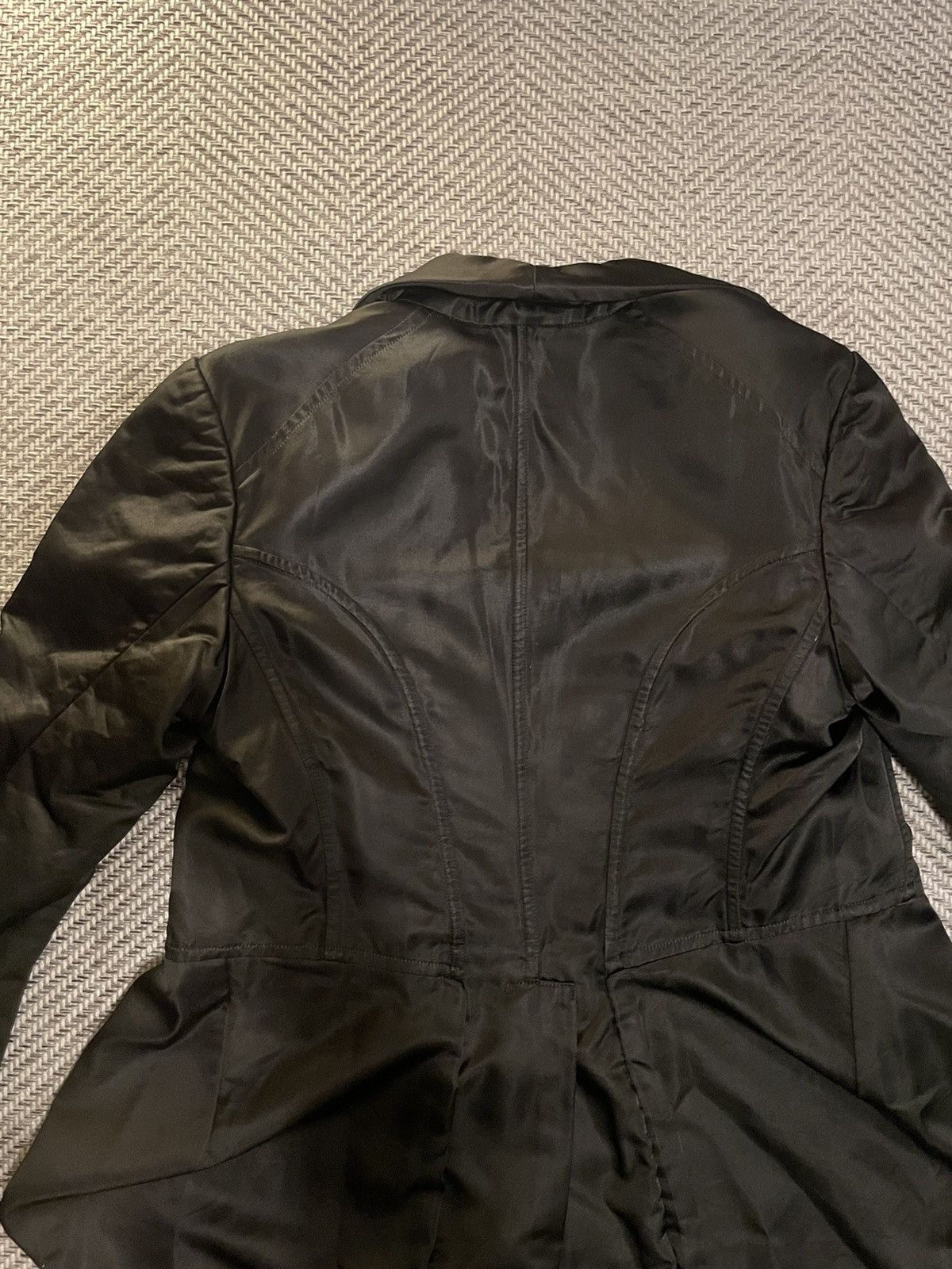 Comme des Garcons COMME DES GARCONS AD2004 BLACK BLAZER SWALLOW TAILED COAT Size US S / EU 44-46 / 1 - 11 Thumbnail