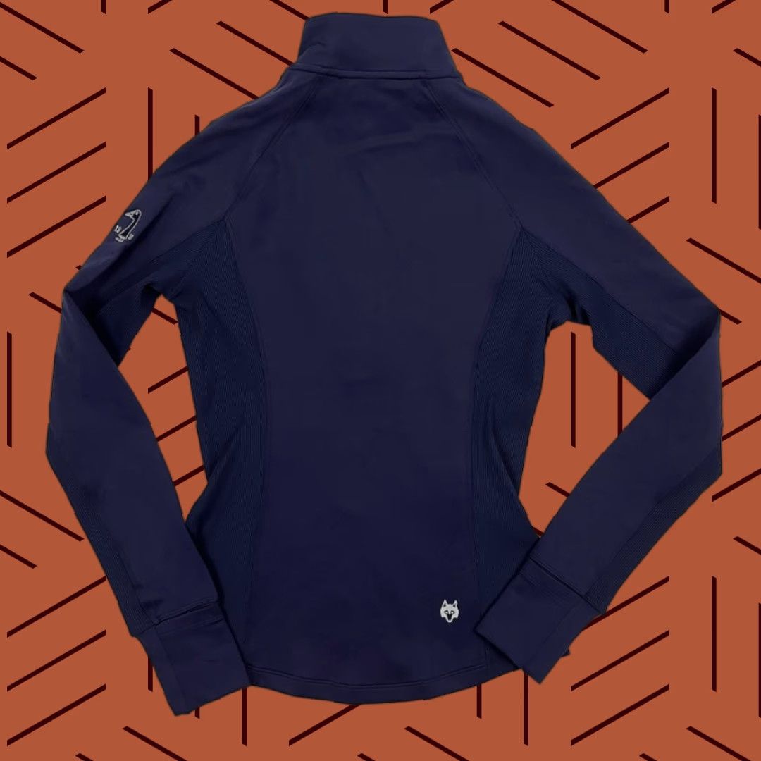 Vintage Greyson Golf Soleil Jacket Womens XS Navy Blue Active Performance Full Zip Casual Sports Athleisure Jacket Size XS / US 0-2 / IT 36-38 - 1 Thumbnail