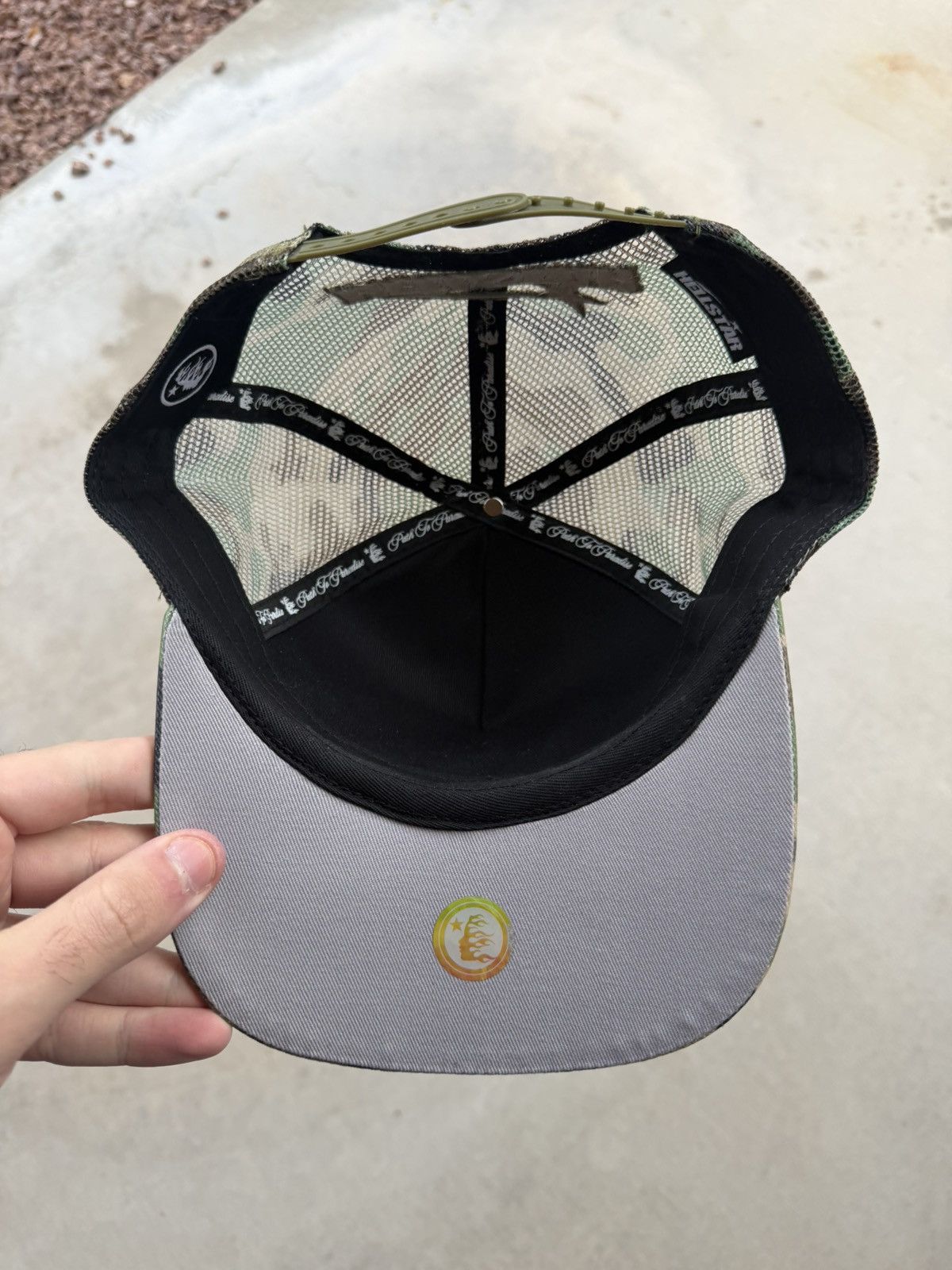 HELLSTAR Hellstar Camo Flame Logo Snapback Brand New Size ONE SIZE - 4 Thumbnail