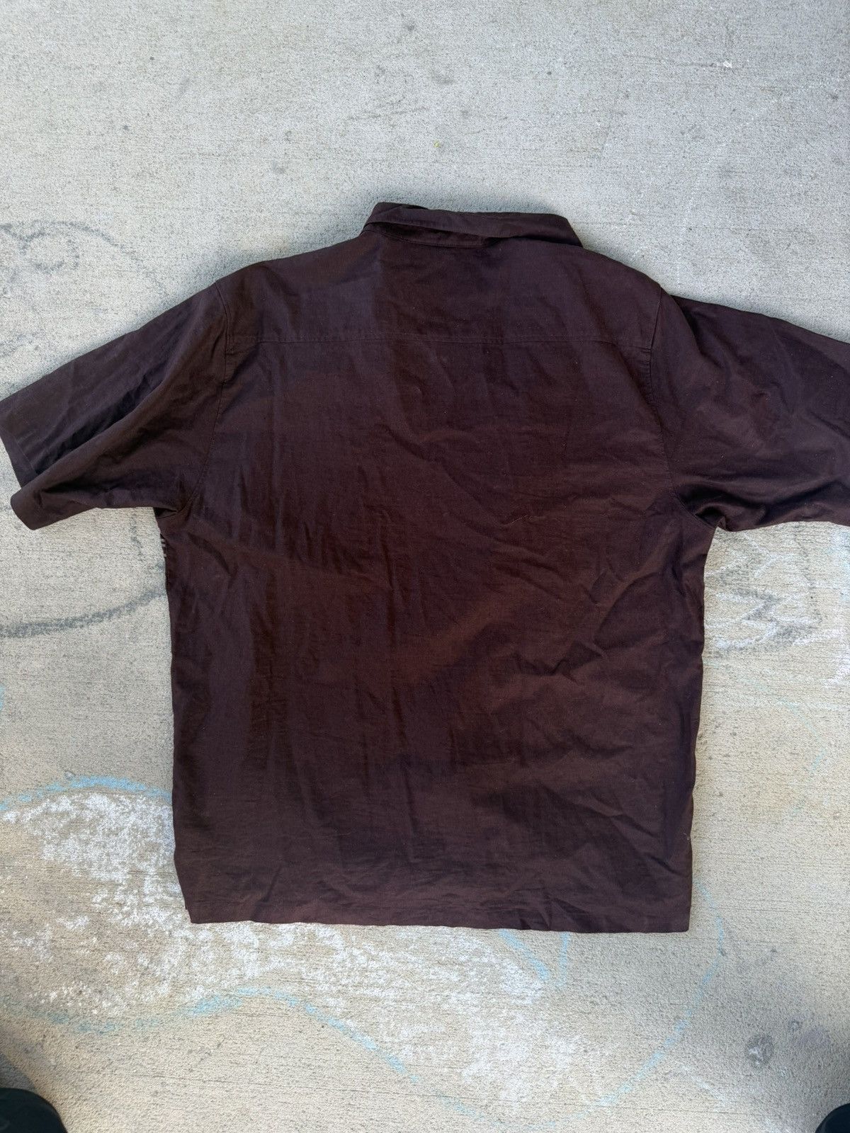 Southpole Vintage Y2K Southpole Signature Series Brown Button Up Size US XL / EU 56 / 4 - 4 Thumbnail