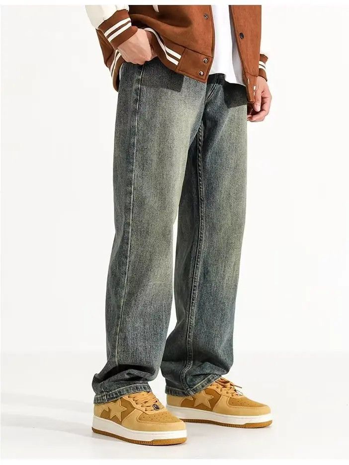 Japanese Brand × Jean Retro loose straight zipper jeans Size US 30 / EU 46 - 4 Thumbnail