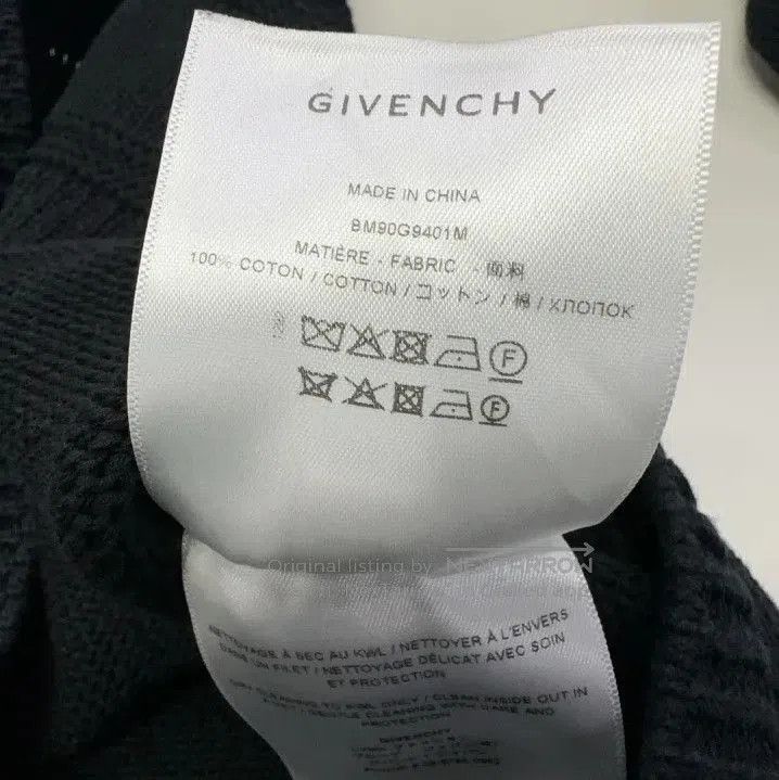 Givenchy Givenchy SS21 Logo Intarsia Knit Crewneck Sweater. Size US S / EU 44-46 / 1 - 6 Thumbnail