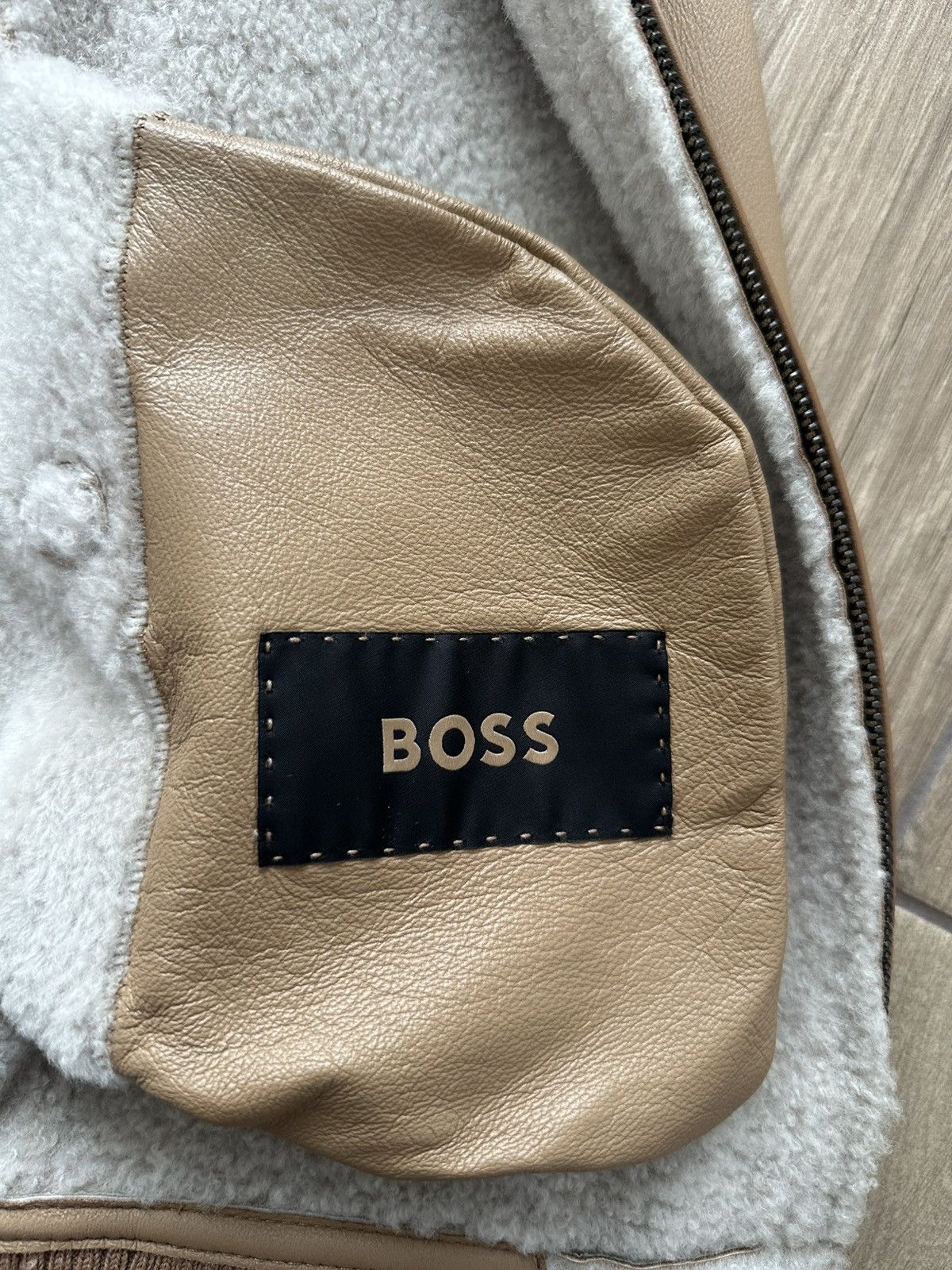 Hugo Boss Hugo Boss Leather Jacket Size US M / EU 48-50 / 2 - 5 Thumbnail