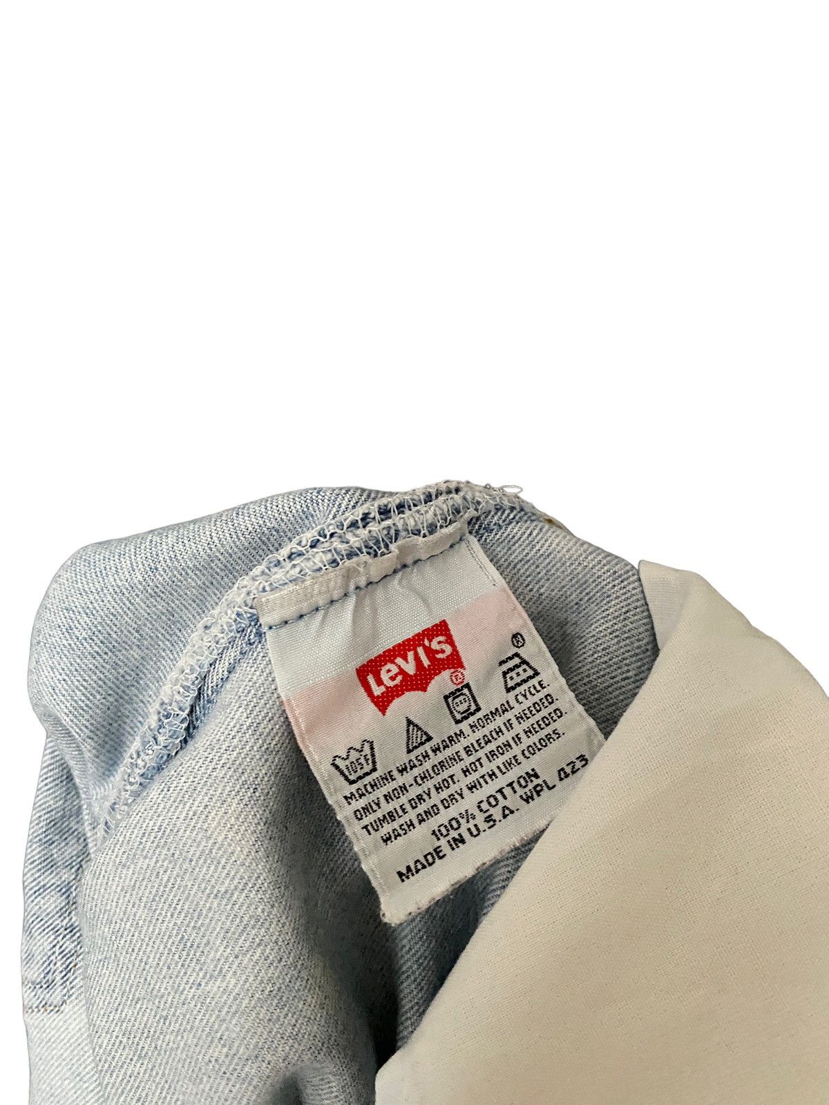 Levi's Vintage Clothing × Vintage Vintage Brand Levis Lot 501 Distressed Jeans 1990s Size US 36 / EU 52 - 7 Thumbnail