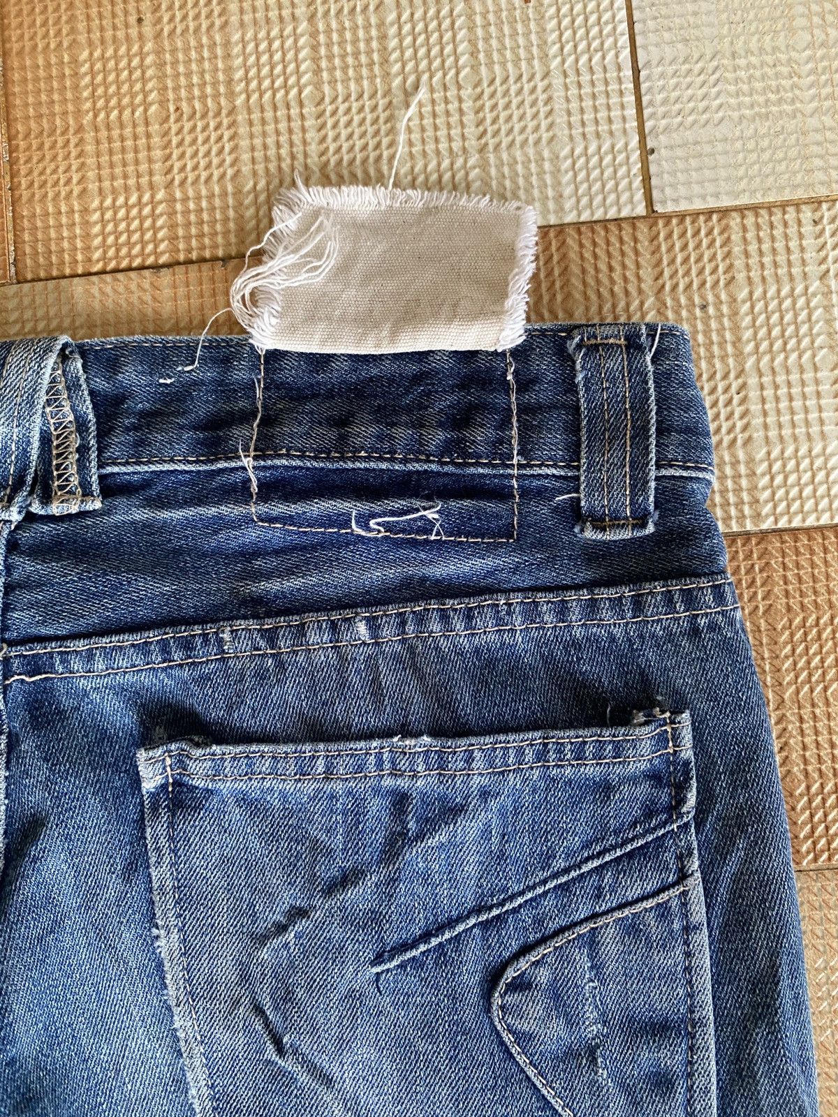 If Six Was Nine × PPFM × Vintage Vintage back straight cut denim Size US 33 - 16 Thumbnail