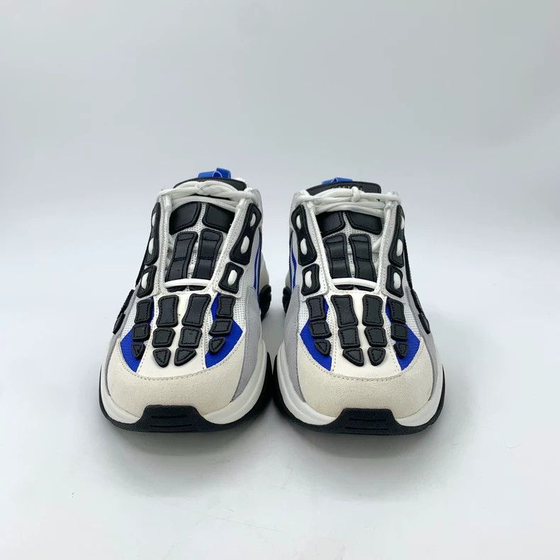 Amiri Amiri Color-blocked round toe lacing thick-soled sneakers 2 Size US 11 / EU 44 - 3 Thumbnail