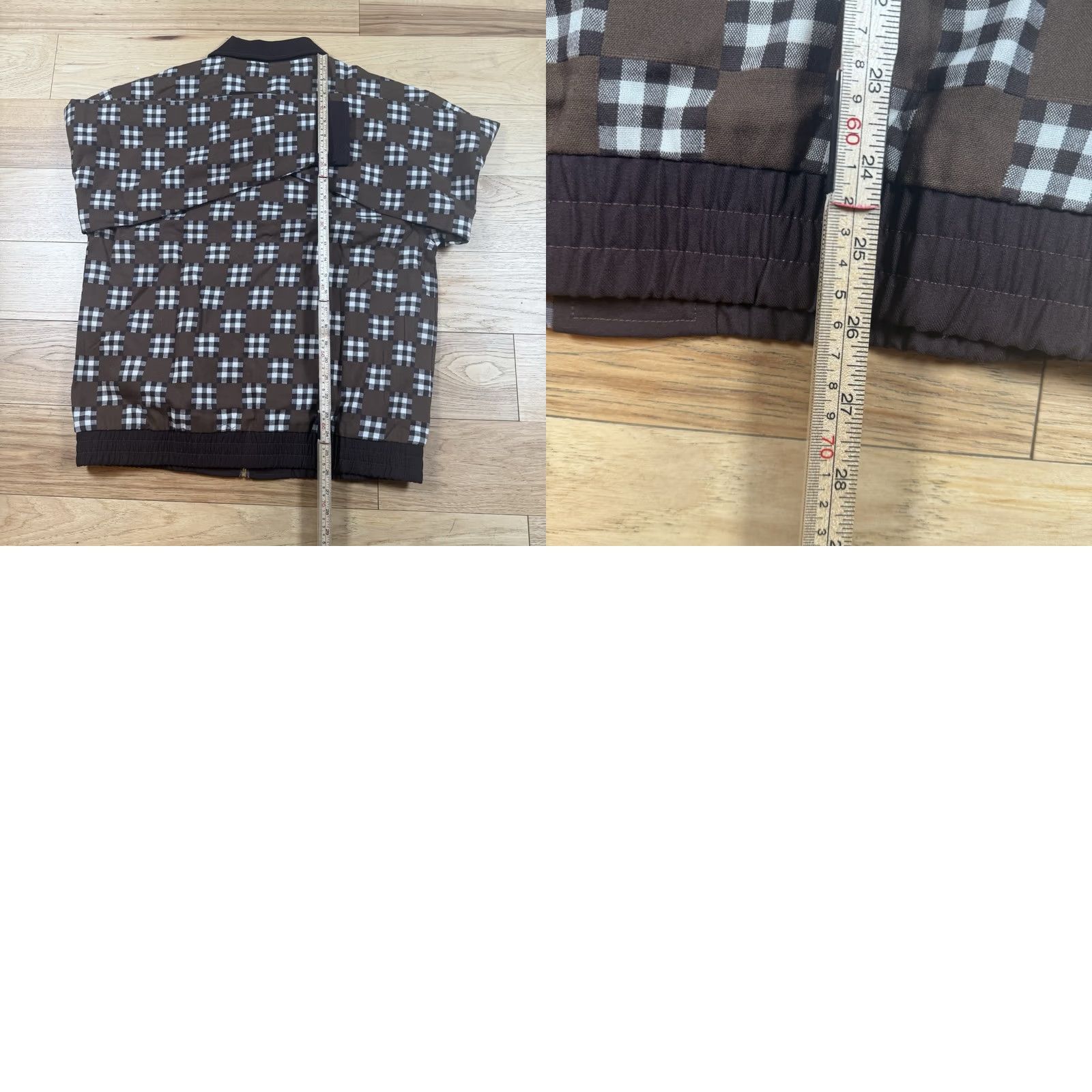 Vintage Bogey Boys Brown Check Full Zip Bomber Jacket Mens M NWOT Size US M / EU 48-50 / 2 - 8 Thumbnail