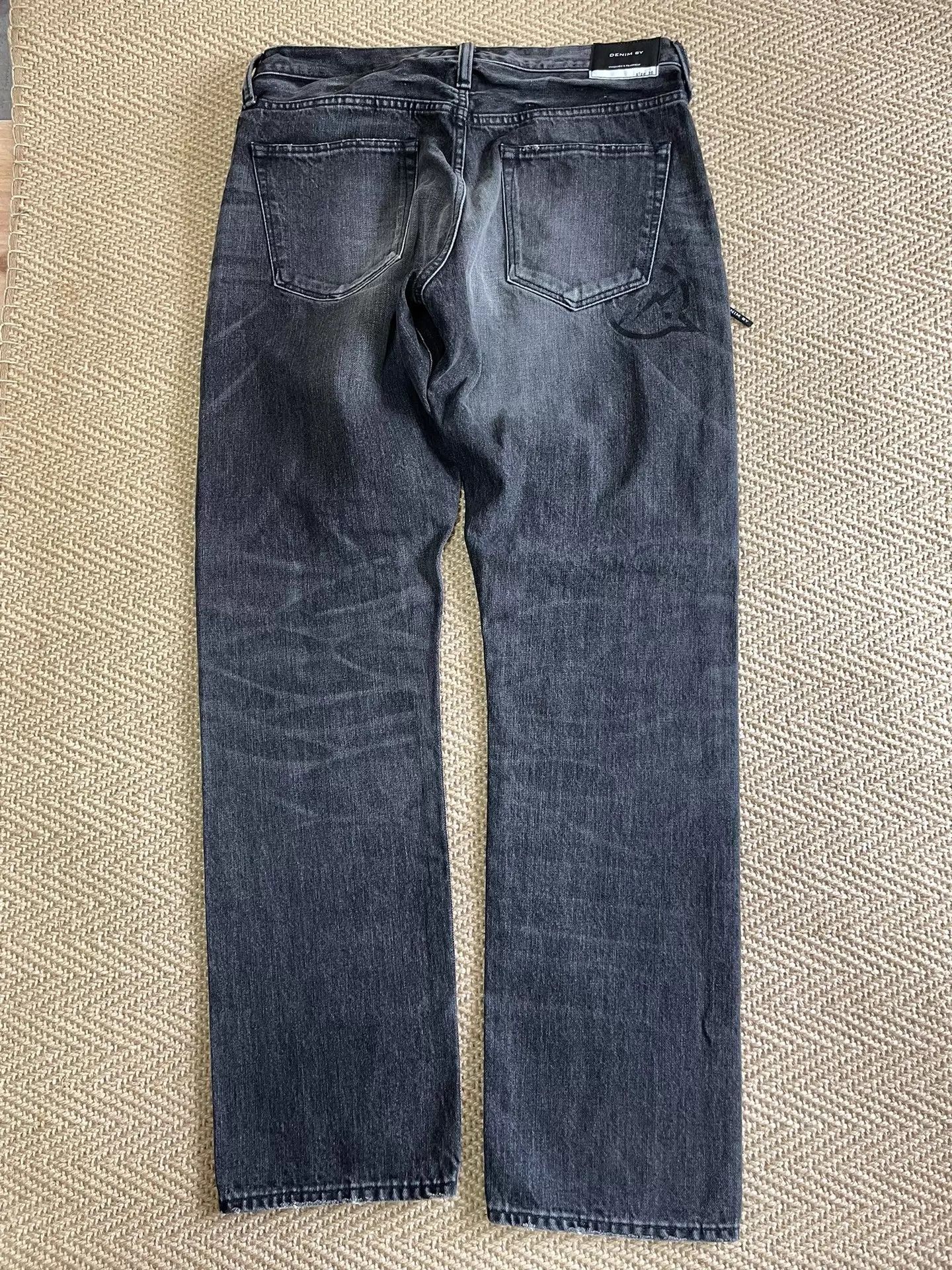 Vanquish VANQUISH x FRAGMENT Black HW Destructed Jeans W36 Size US 36 / EU 52 - 2 Thumbnail