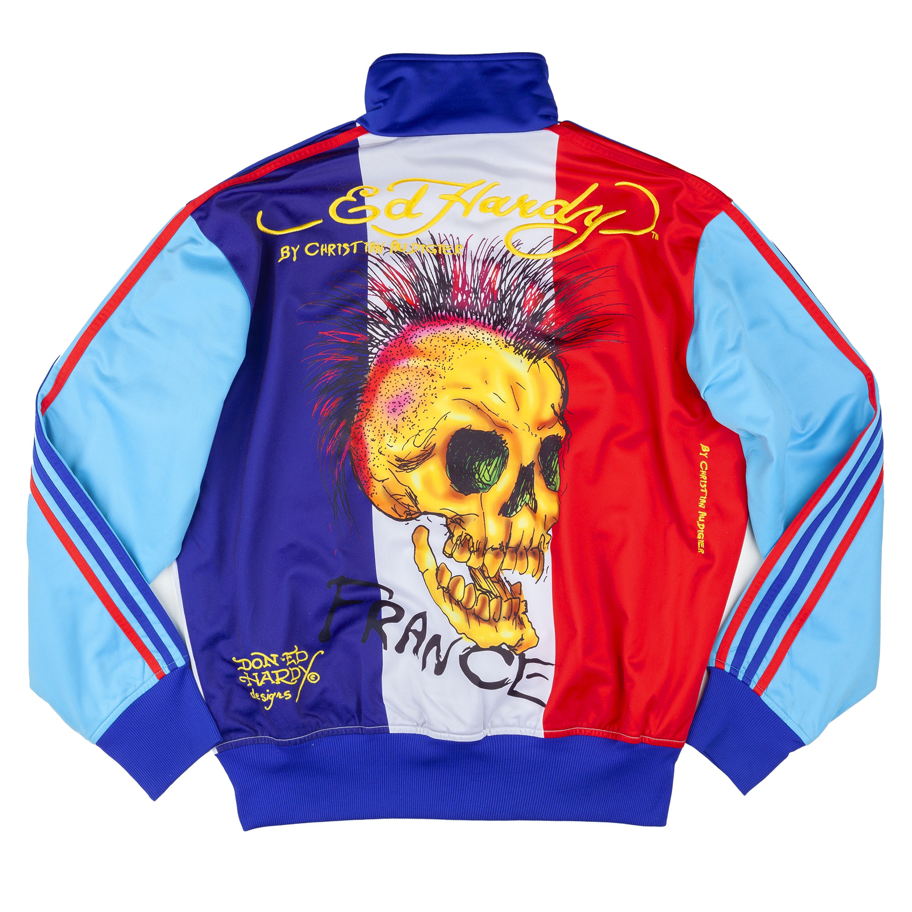 Ed Hardy Ed Hardy By Christian Audigier France Vintage Jacket (L) Size US L / EU 52-54 / 3 - 2 Thumbnail