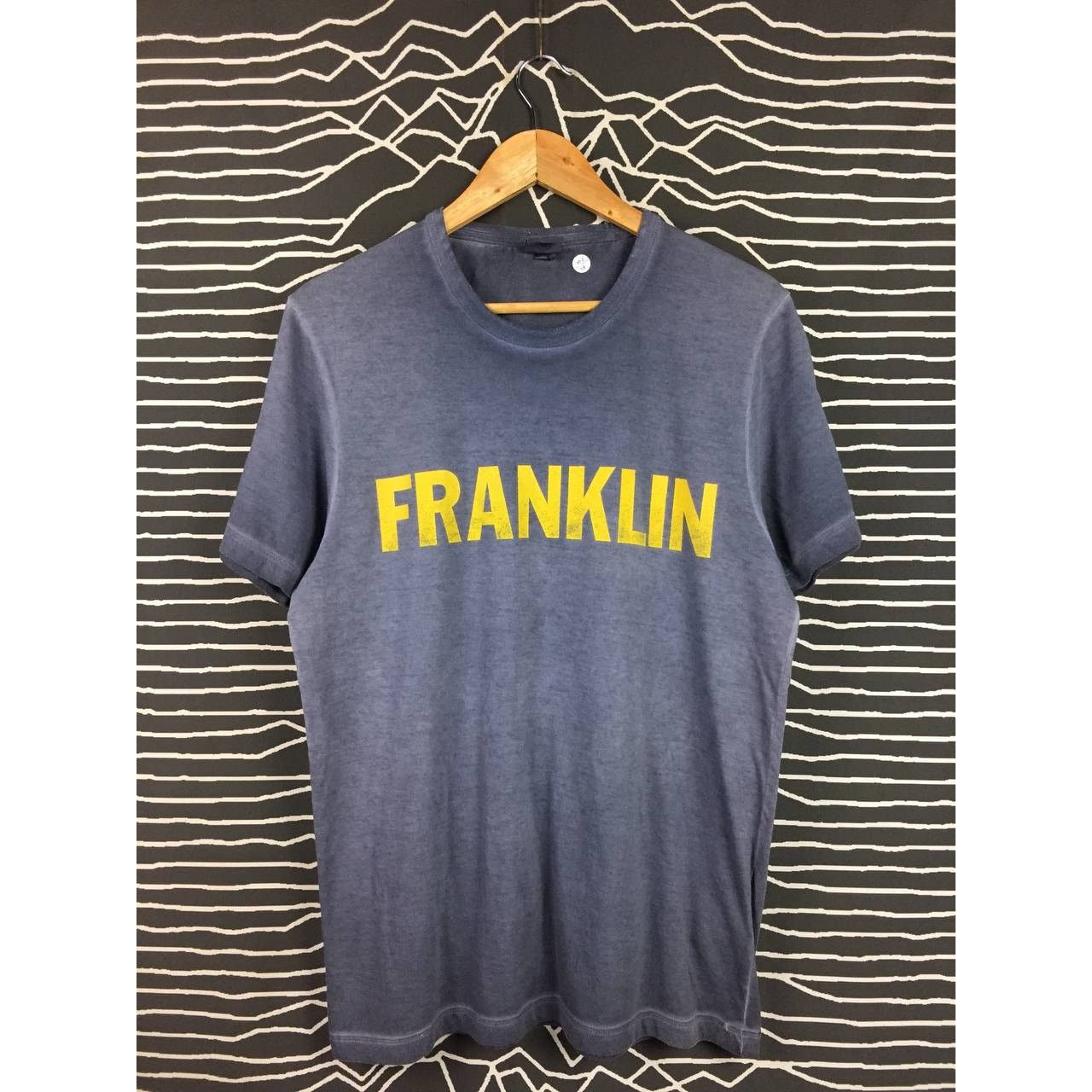 Franklin & Marshall × Vintage Franklin & Marshall Spell Out Logo Made In Italy Tee Size US M / EU 48-50 / 2 - 1 Thumbnail