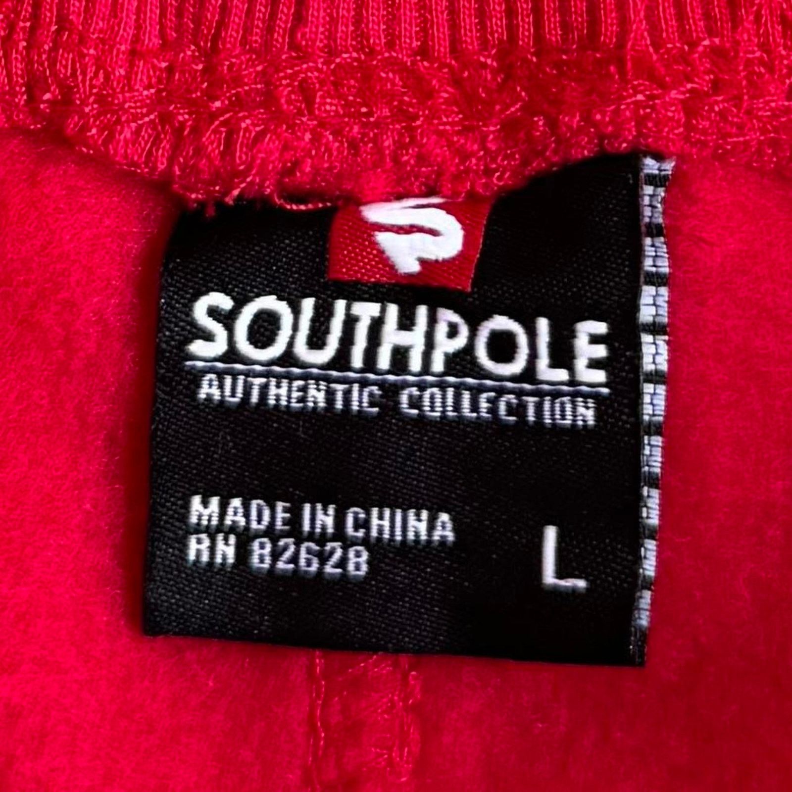 JNCO × Japanese Brand × Southpole Brand New Southpole Authentic Collection Red Sweatpants Size US 34 / EU 50 - 4 Thumbnail