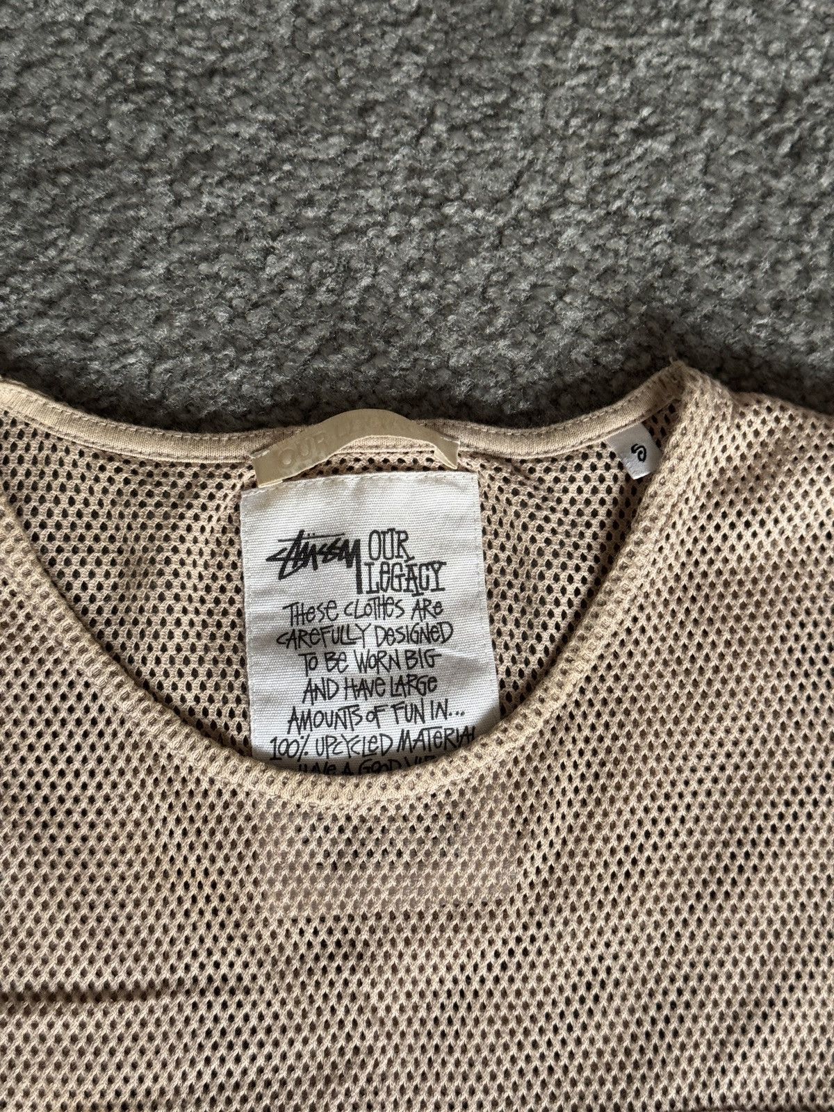 Our Legacy × Stussy Stussy Our Legacy Knit Mesh Jersey - Sz Small Size US S / EU 44-46 / 1 - 3 Thumbnail
