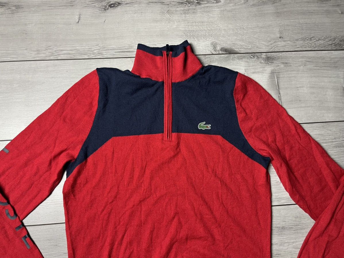 Lacoste Lacoste Half Zip 1/3 Jumper Logo sleeve Size Small Size US S / EU 44-46 / 1 - 3 Thumbnail