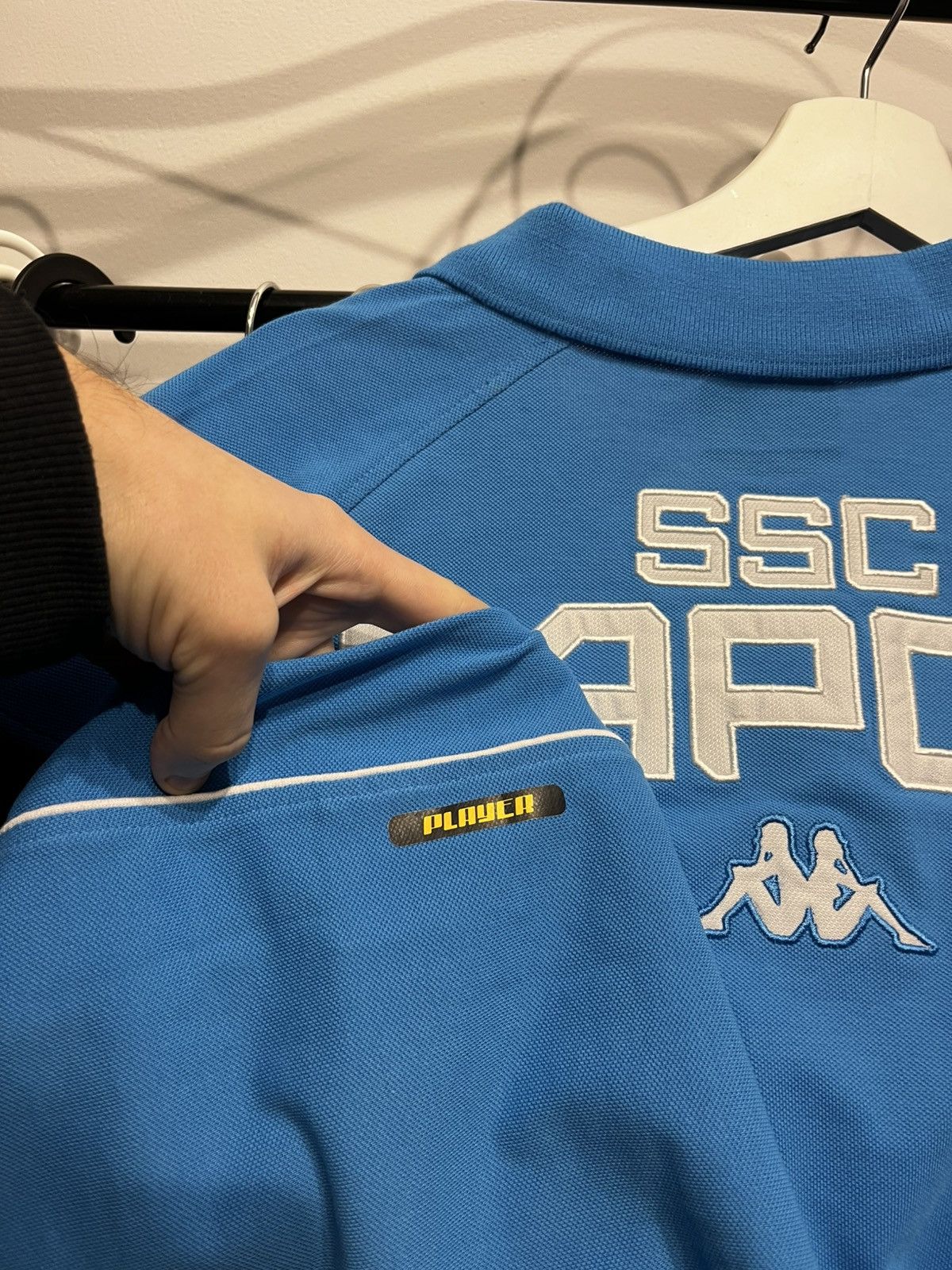 Kappa Napoli polo jersey Kappa y2k football cheef keef Size US L / EU 52-54 / 3 - 7 Thumbnail