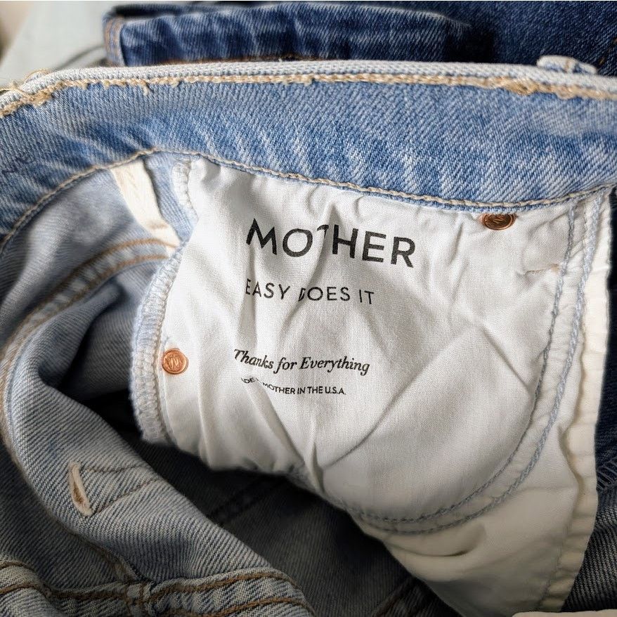 MOTHER MOTHER x Miranda Easy Does it Jeans rip knee size 26 Size 26" / US 2 / IT 38 - 6 Thumbnail