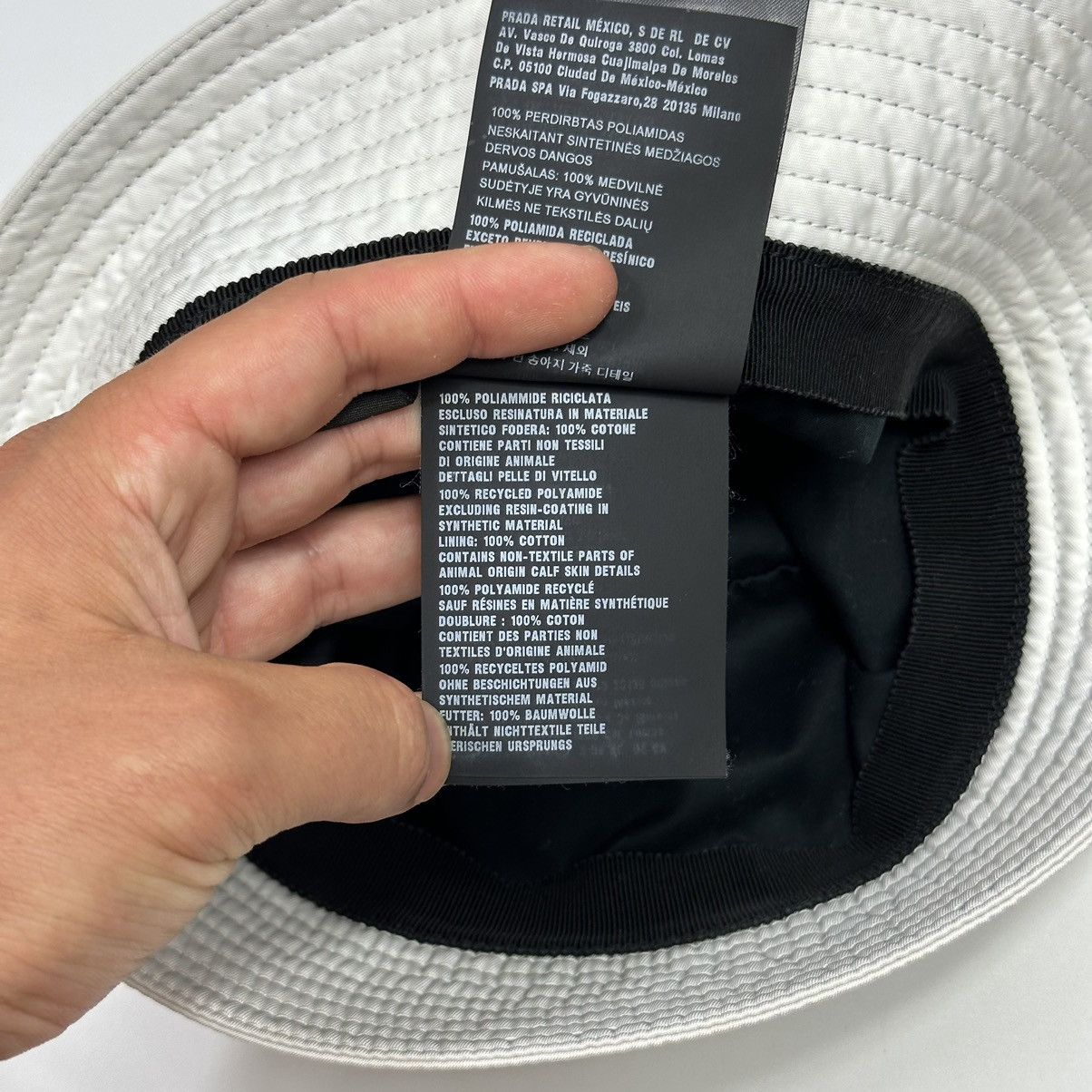 Prada Prada Milano 2020 Nylon Bucket Hat - S/M Size ONE SIZE - 14 Thumbnail