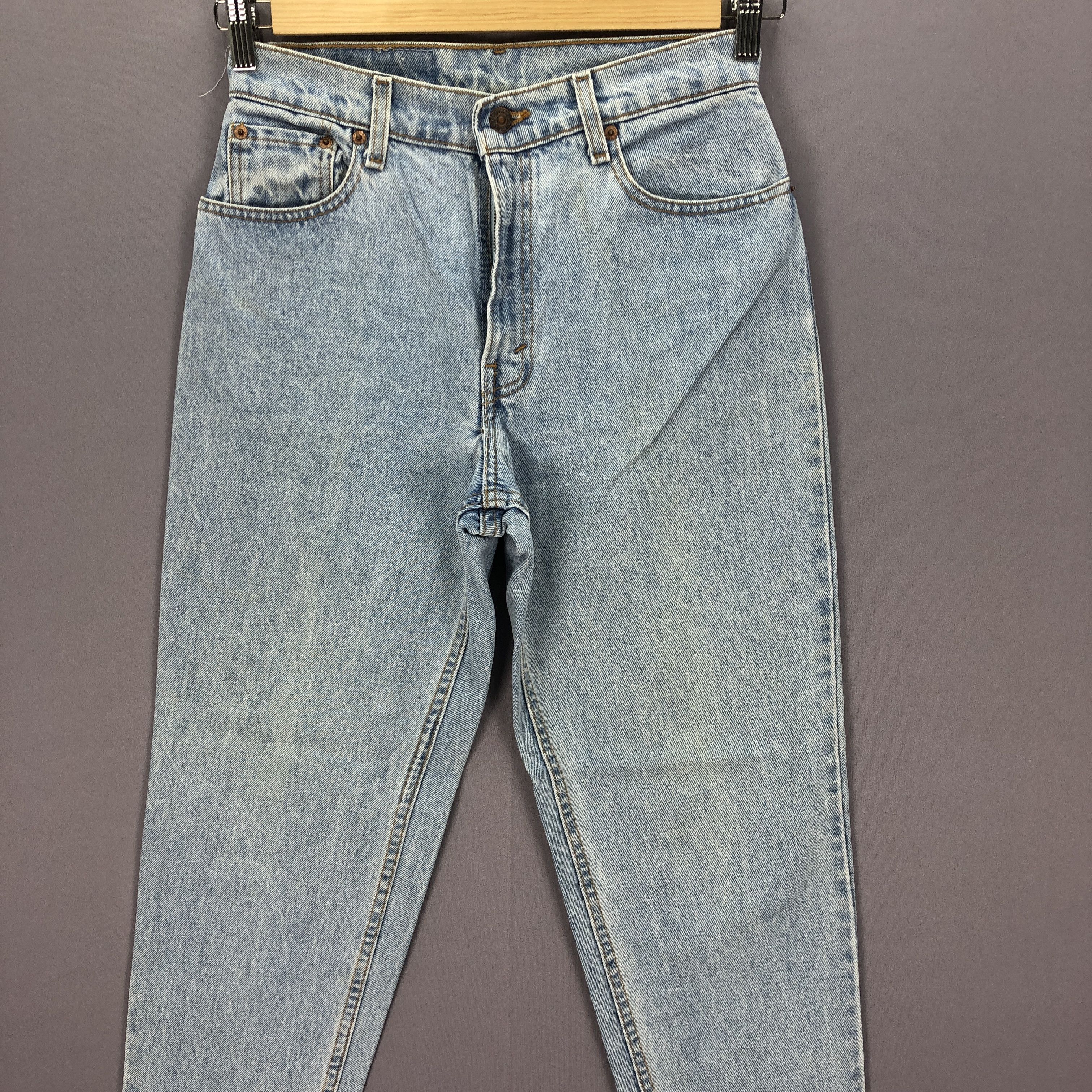 Levi's Vintage Levis 550 Sun Faded Jeans Levi's Light Wash Denim Size 26" / US 2 / IT 38 - 3 Thumbnail