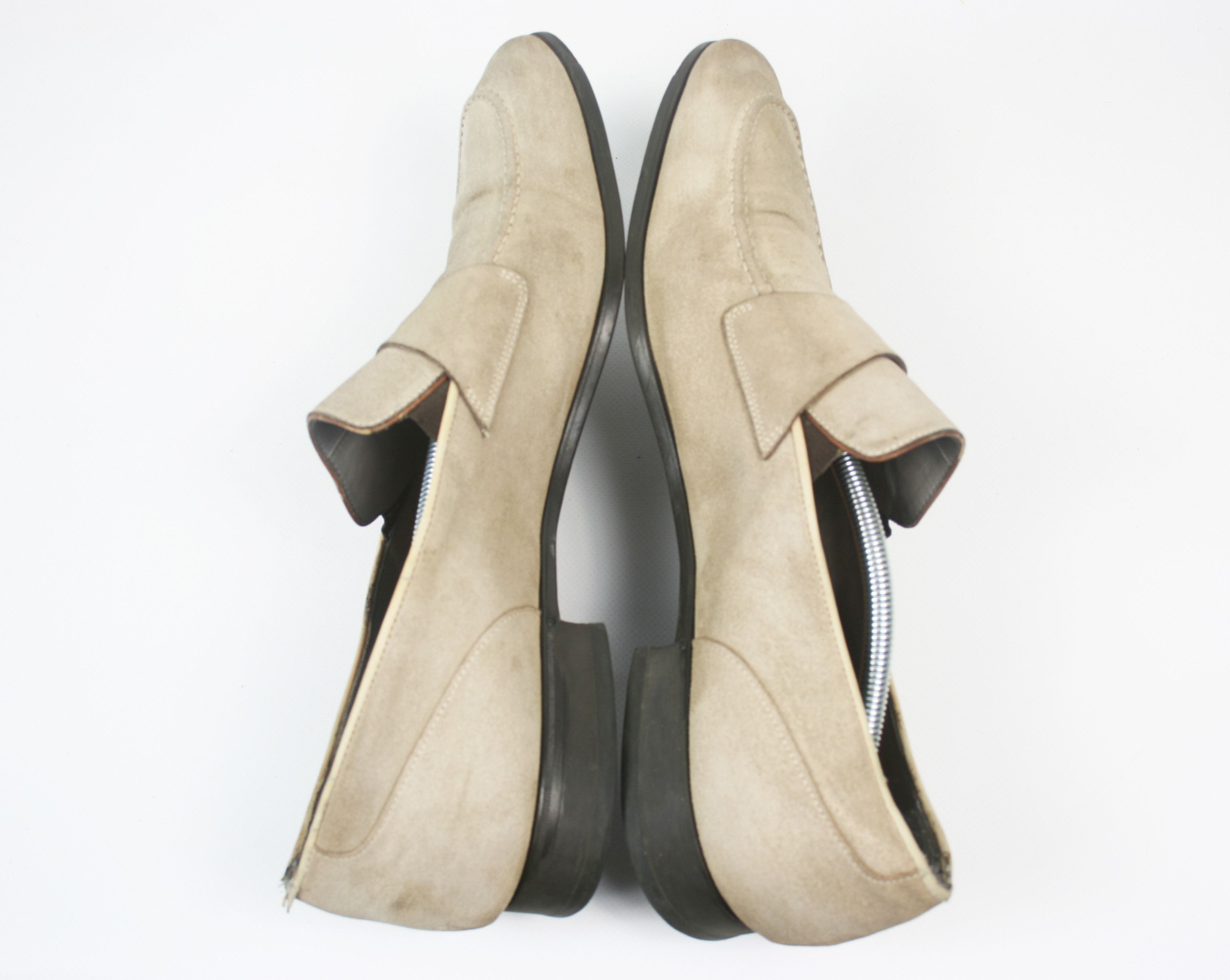 Santoni Carlo Suede Loafers Size US 11 / EU 44 - 6 Thumbnail