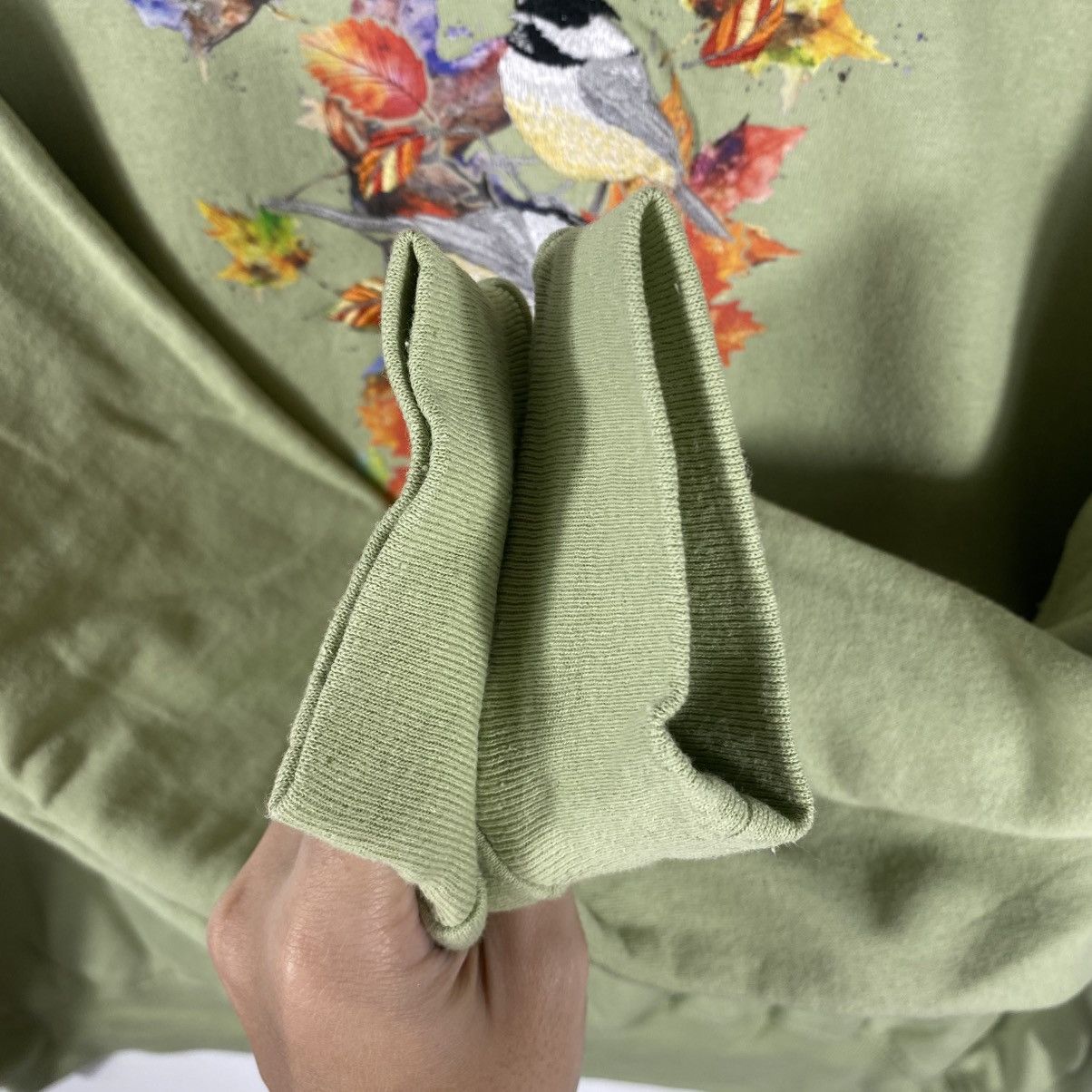 Vintage Vintage 90's MORNING SUN Embroidery Graphic Sweatshirt Size US XL / EU 56 / 4 - 3 Thumbnail