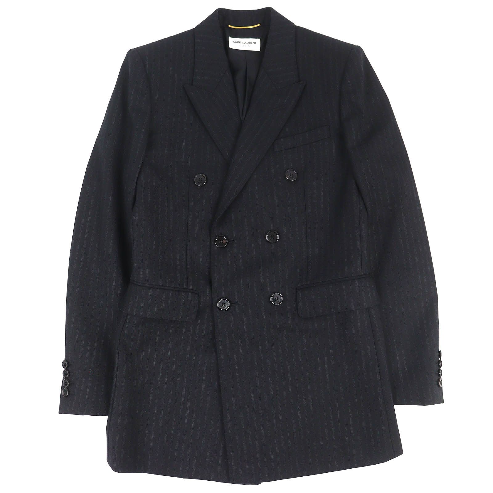 Yves Saint Laurent Yves Saint Laurent Saint Laurent Paris Wool Jacket Textile Outerwear 632886 DUTY FREE for USA Size ONE SIZE - 1 Thumbnail