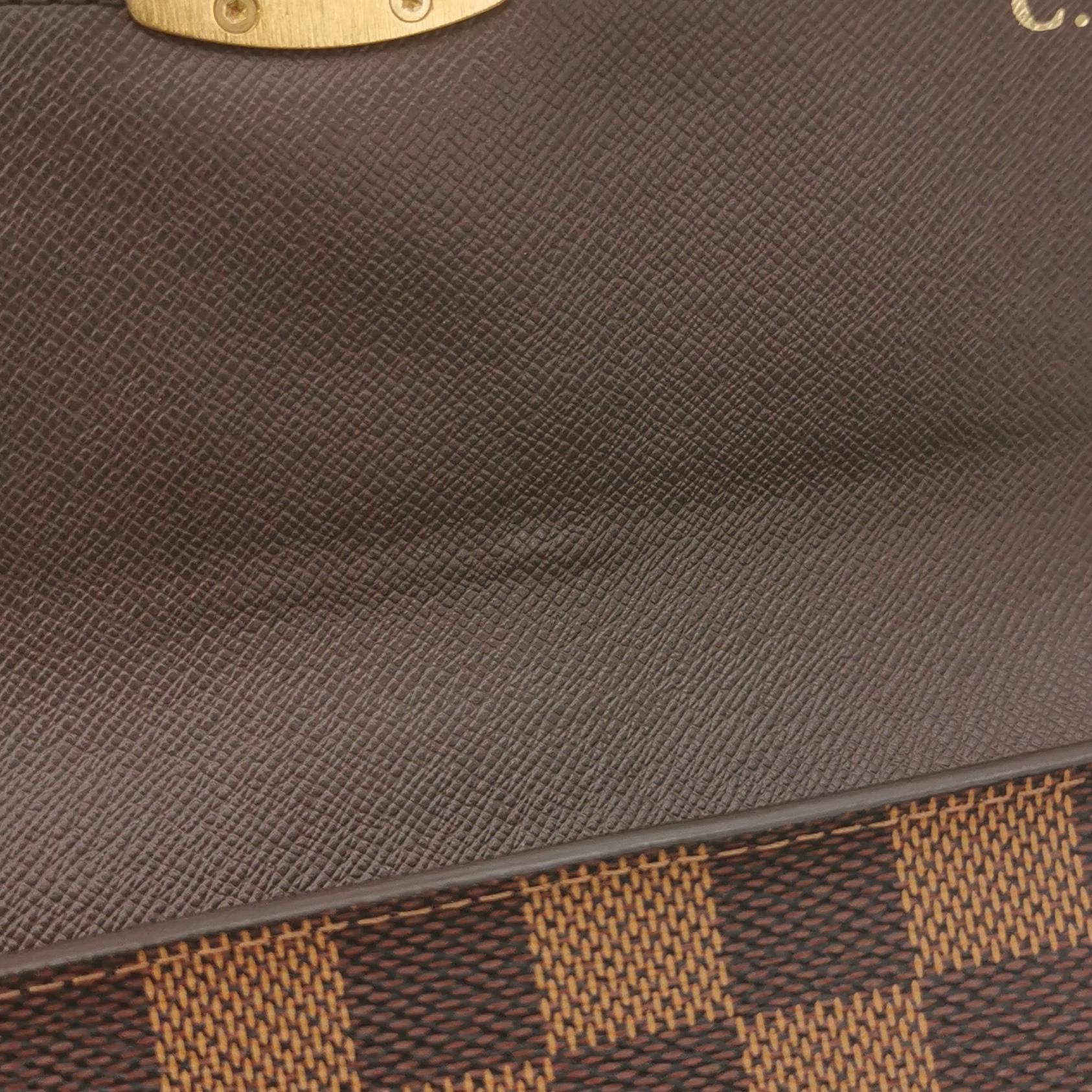 Louis Vuitton Louis Vuitton (LV) Cowhide Checkerboard Clutch -y2506 Size ONE SIZE - 6 Thumbnail