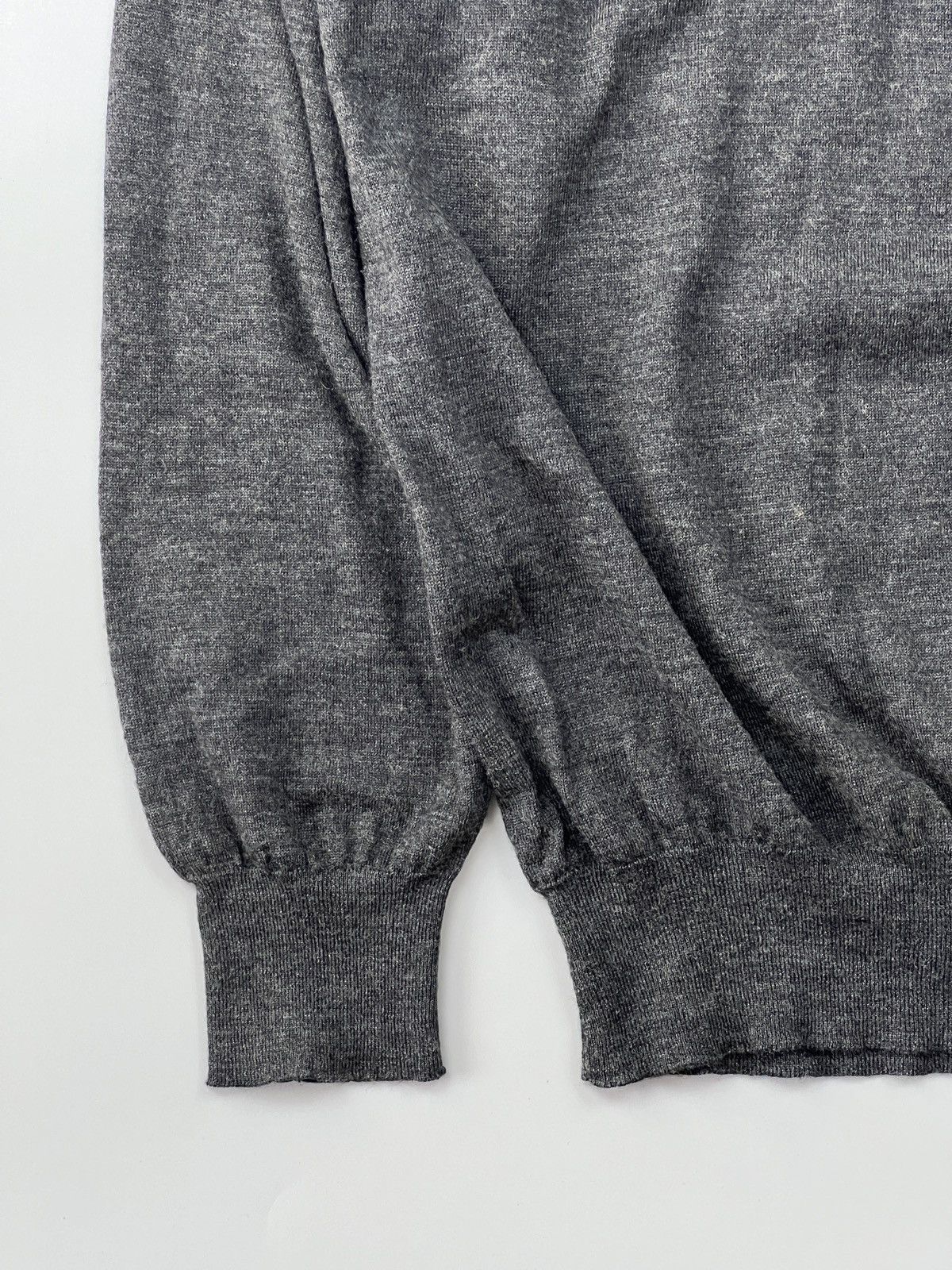 Other Falconeri Merino Wool Silk V Neck Sweater (Y0515) Size US L / EU 52-54 / 3 - 2 Thumbnail