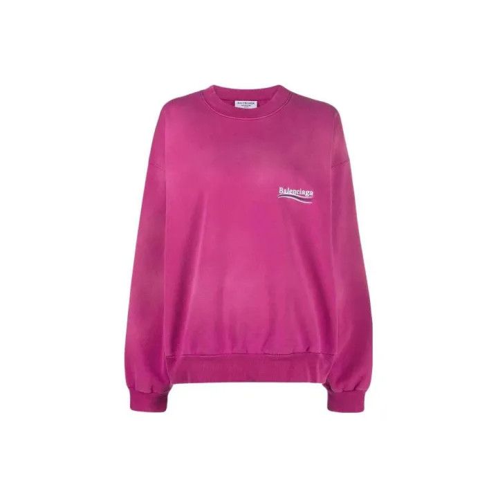 Balenciaga Balenciaga Logo Print Pullover Sweatshirt 0079 Size S / US 4 / IT 40 - 1 Thumbnail