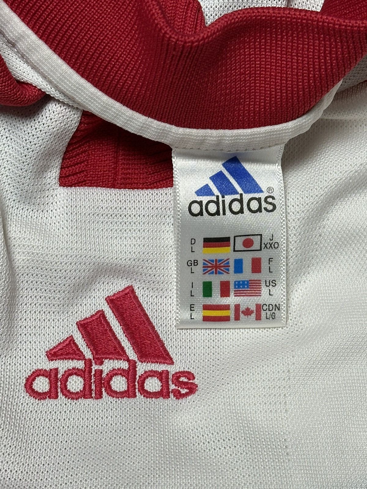 Vintage Vintage Adidas Equipment #3 Template 99s Football Jersey Size US L / EU 52-54 / 3 - 6 Thumbnail